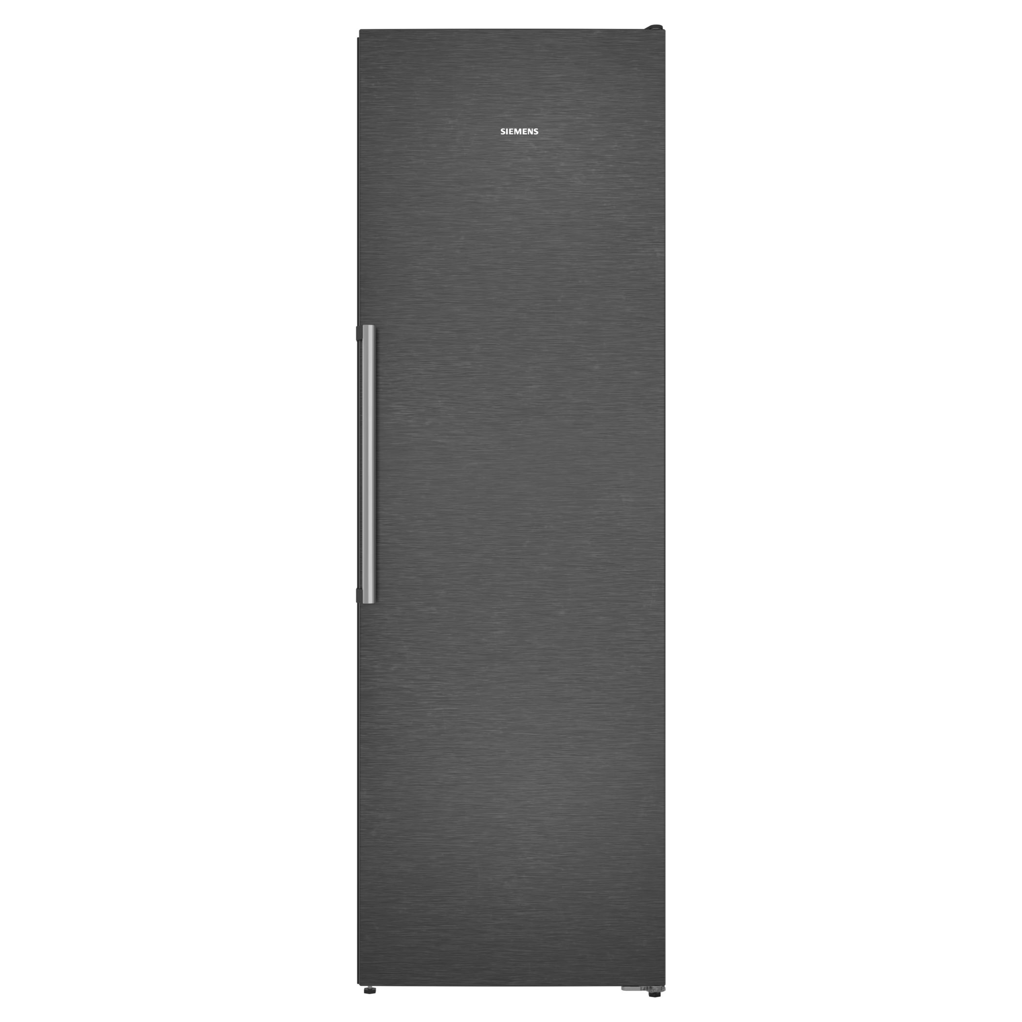 Siemens IQ-500 60cm Freestanding Frost Free Freezer GS36NAXCG - Black Steel
