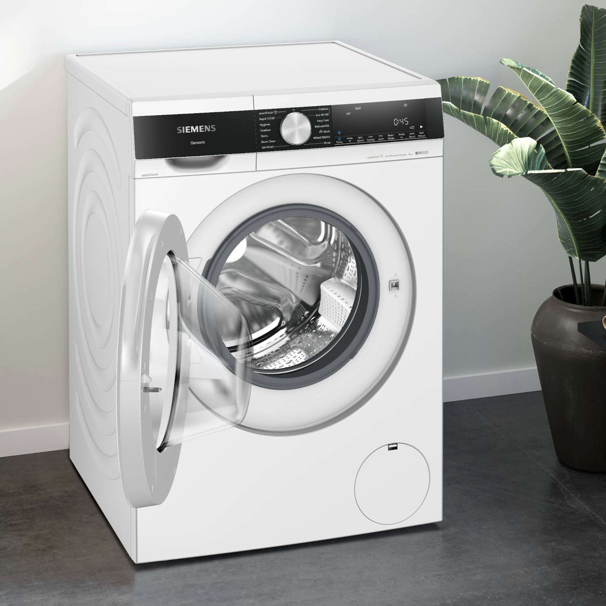 Siemens iQ500 9kg 1600rpm Washing Machine WG46G2Z2GB - White Siemens iQ500 9kg 1600rpm Washing Machine WG46G2Z2GB - White