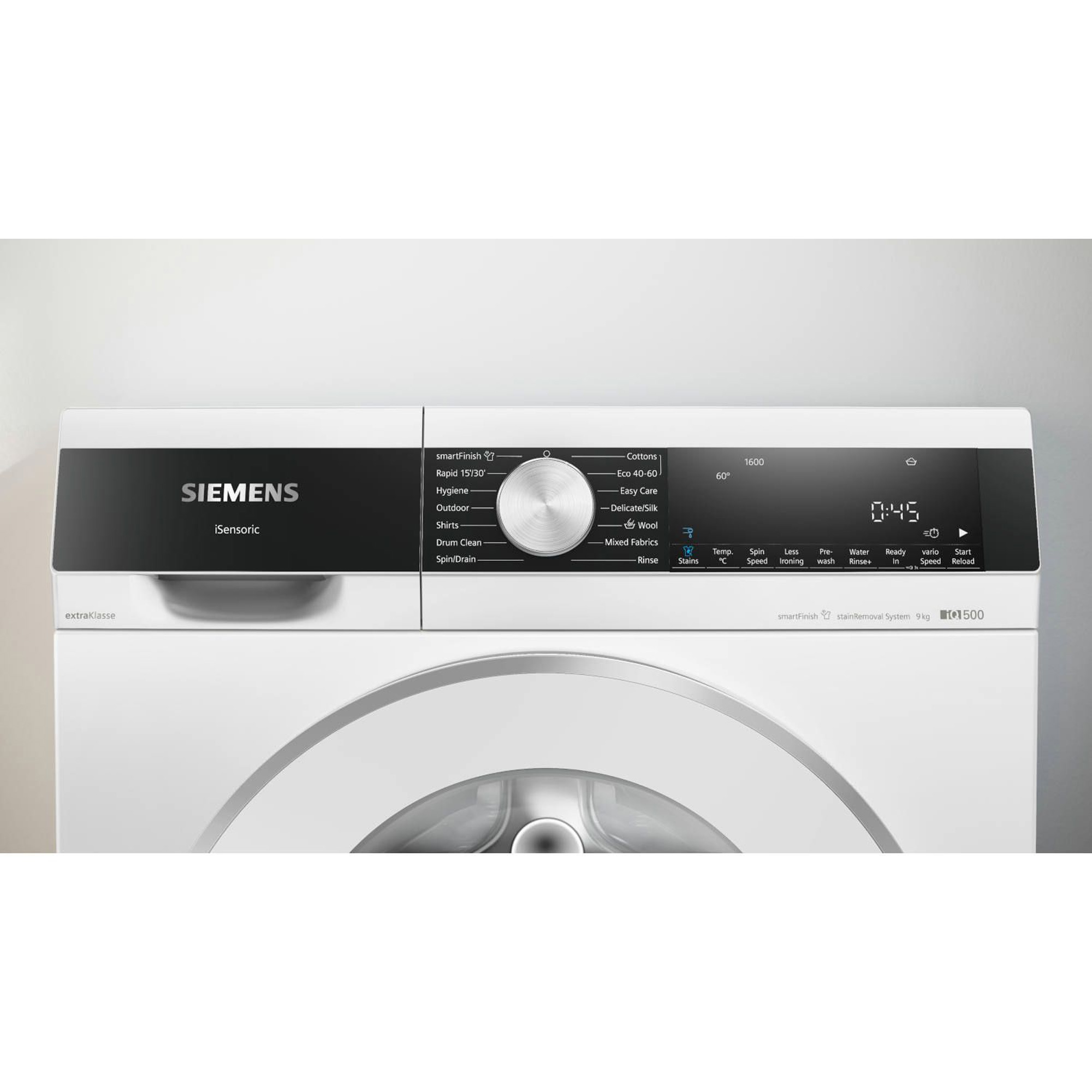 Siemens iQ500 9kg 1600rpm Washing Machine WG46G2Z2GB - White Siemens iQ500 9kg 1600rpm Washing Machine WG46G2Z2GB - White