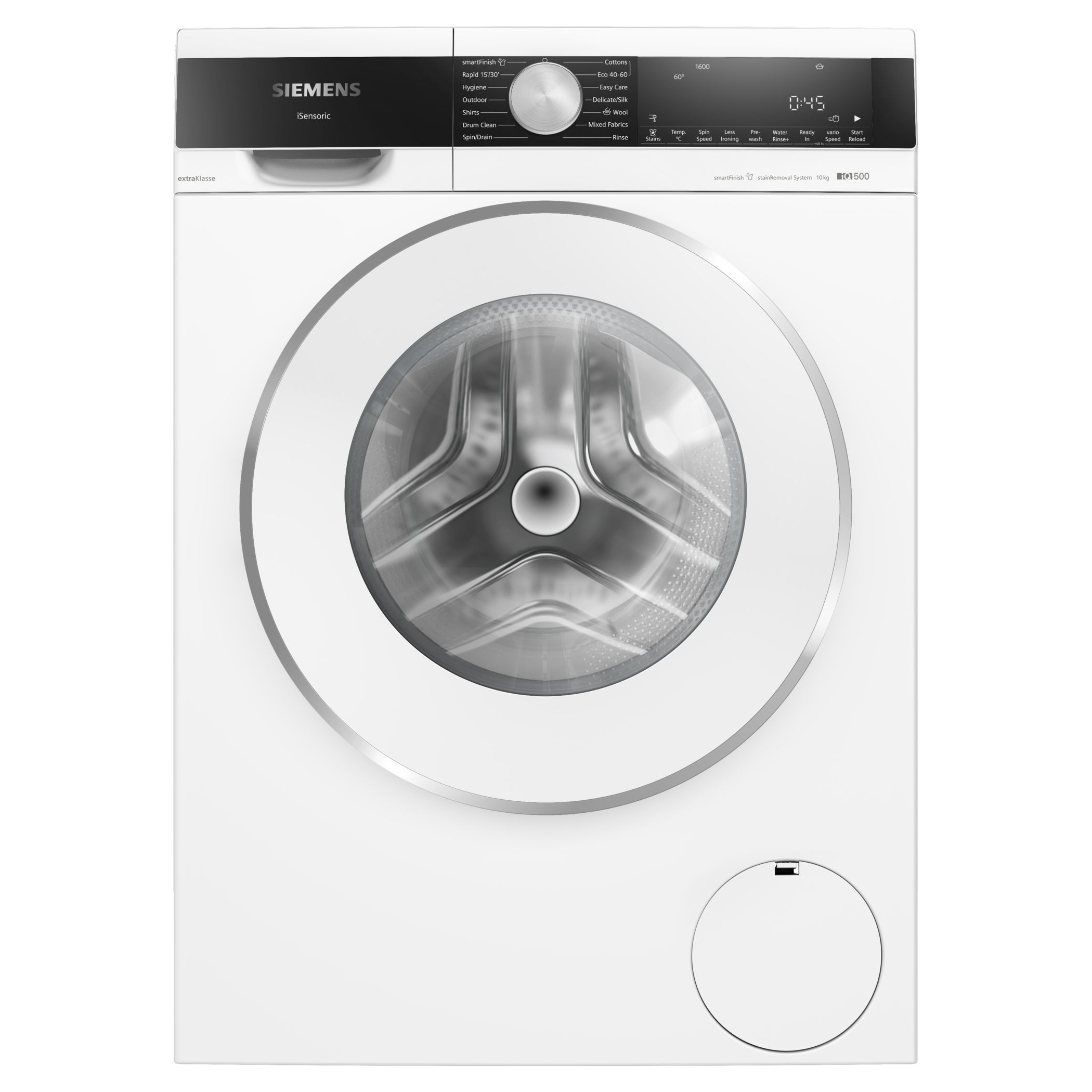 Siemens 10kg IQ-500 Freestanding Washing Machine 1600rpm WG56G2Z1GB - White