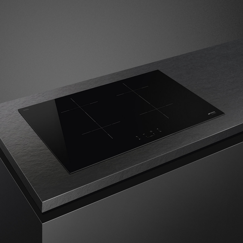 Smeg 75cm 4 Zone Multizone Induction Hob SIB2741D - BLACK Smeg 75cm 4 Zone Multizone Induction Hob SIB2741D - BLACK