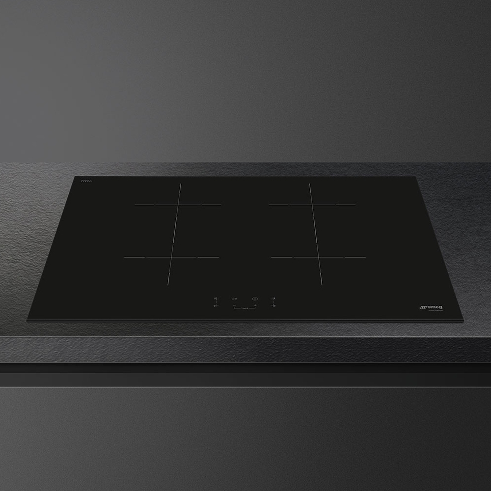 Smeg 75cm 4 Zone Multizone Induction Hob SIB2741D - BLACK Smeg 75cm 4 Zone Multizone Induction Hob SIB2741D - BLACK