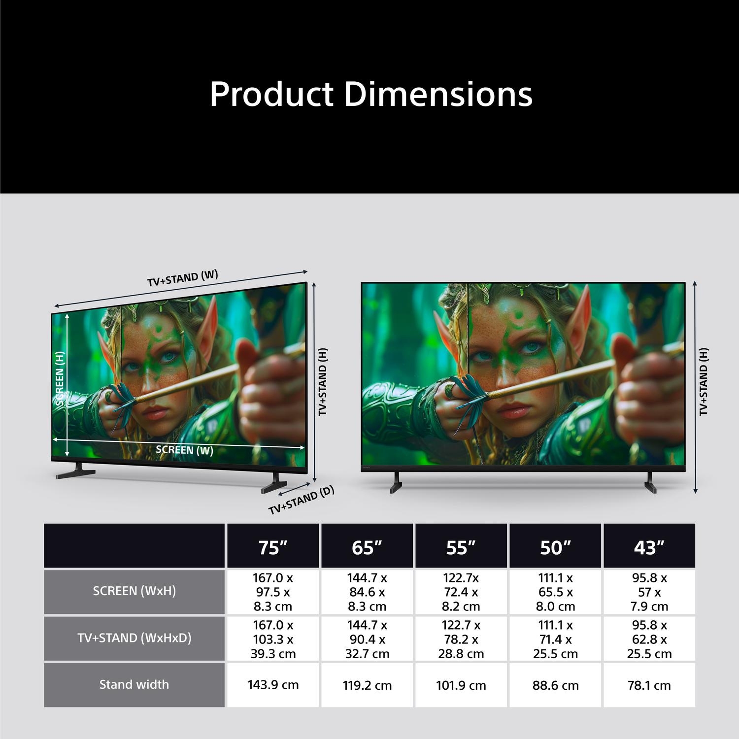 Sony 43” BRAVIA 2 II Direct LED 4K Google TV K43S25M2PB.UKA - Black Sony 43” BRAVIA 2 II Direct LED 4K Google TV K43S25M2PB.UKA - Black