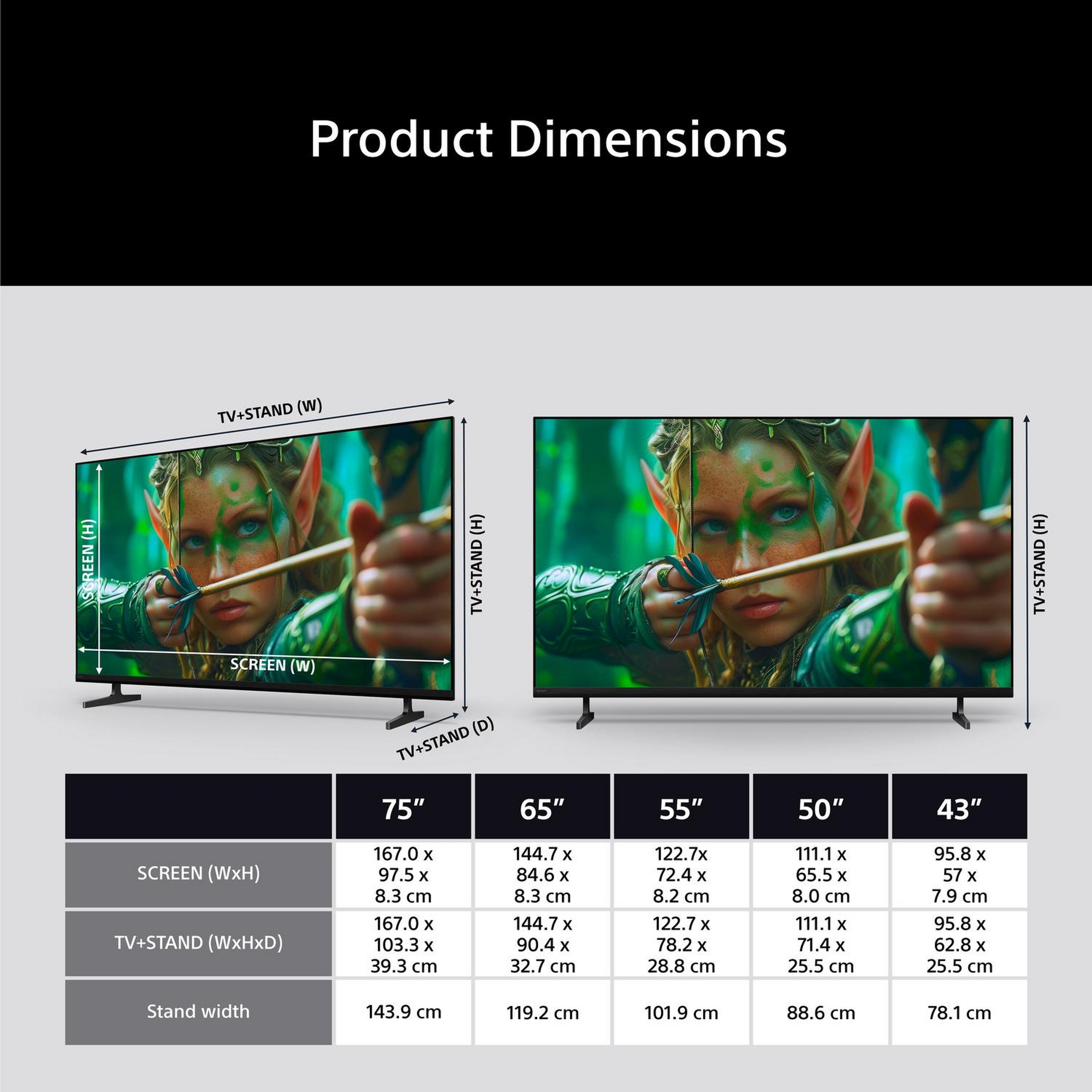 Sony 50” BRAVIA 2 II Direct LED 4K Google TV K50S25M2PB.UKA - Black Sony 50” BRAVIA 2 II Direct LED 4K Google TV K50S25M2PB.UKA - Black