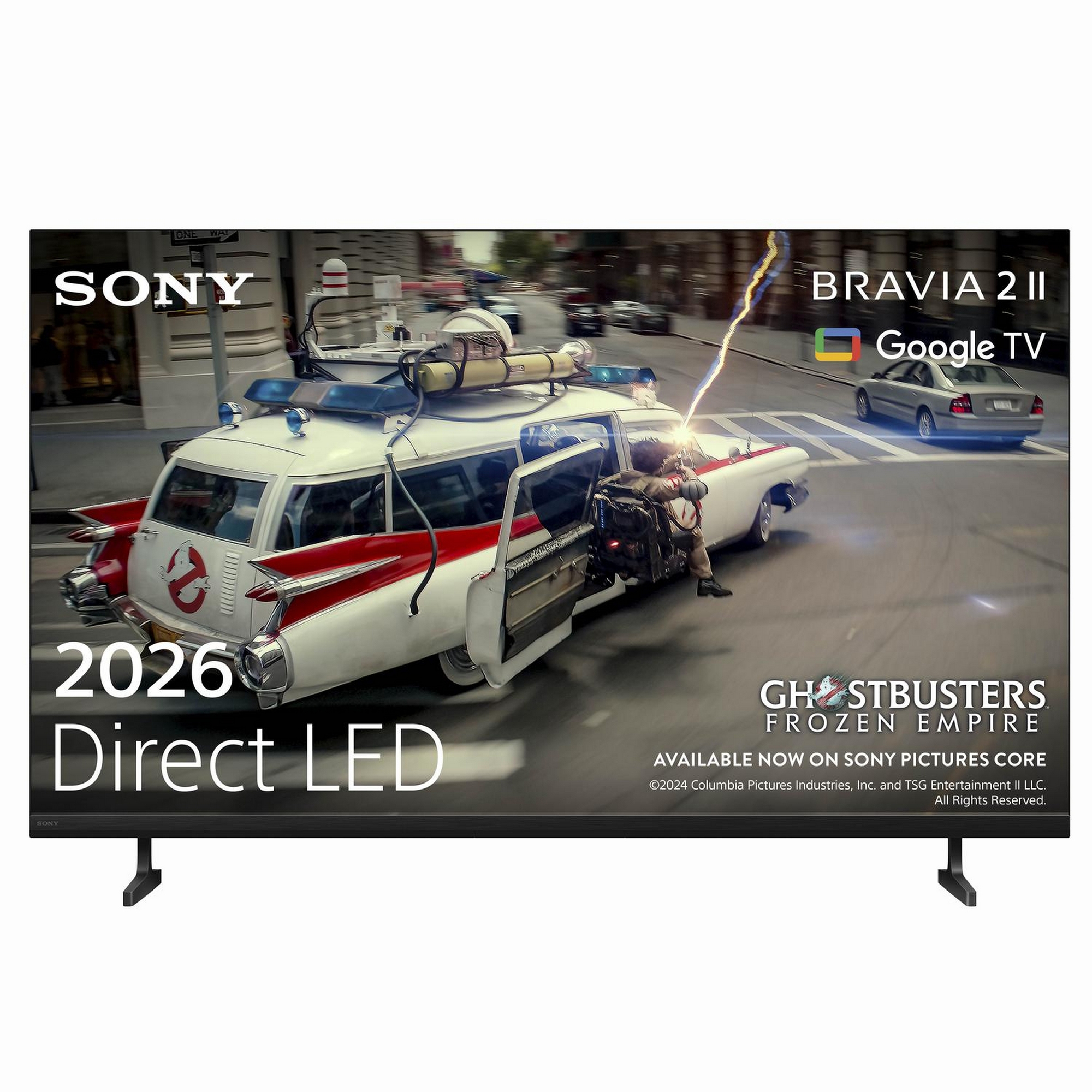 Sony 55” BRAVIA 2 II Direct LED 4K Google TV K55S25M2PB.UKA - Black