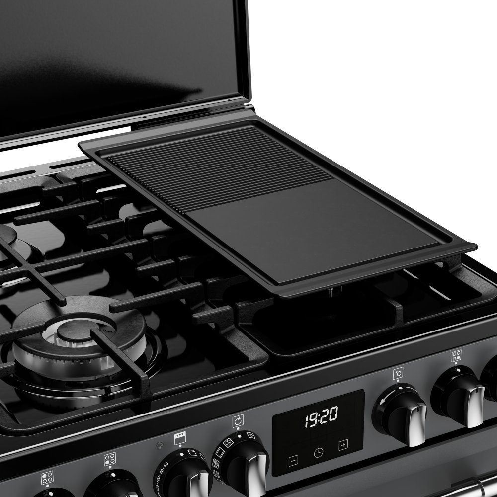 Stoves 60cm Freestanding Dual Fuel Cooker 444411843 - Anthracite Stoves 60cm Freestanding Dual Fuel Cooker 444411843 - Anthracite