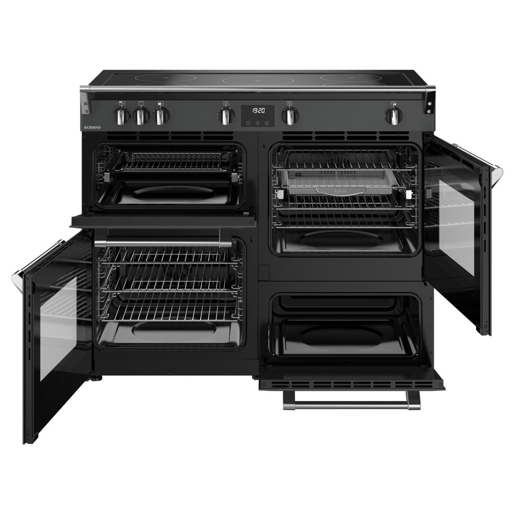Stoves Richmond 110cm Induction Range Cooker 444411864 - Anthracite Stoves Richmond 110cm Induction Range Cooker 444411864 - Anthracite