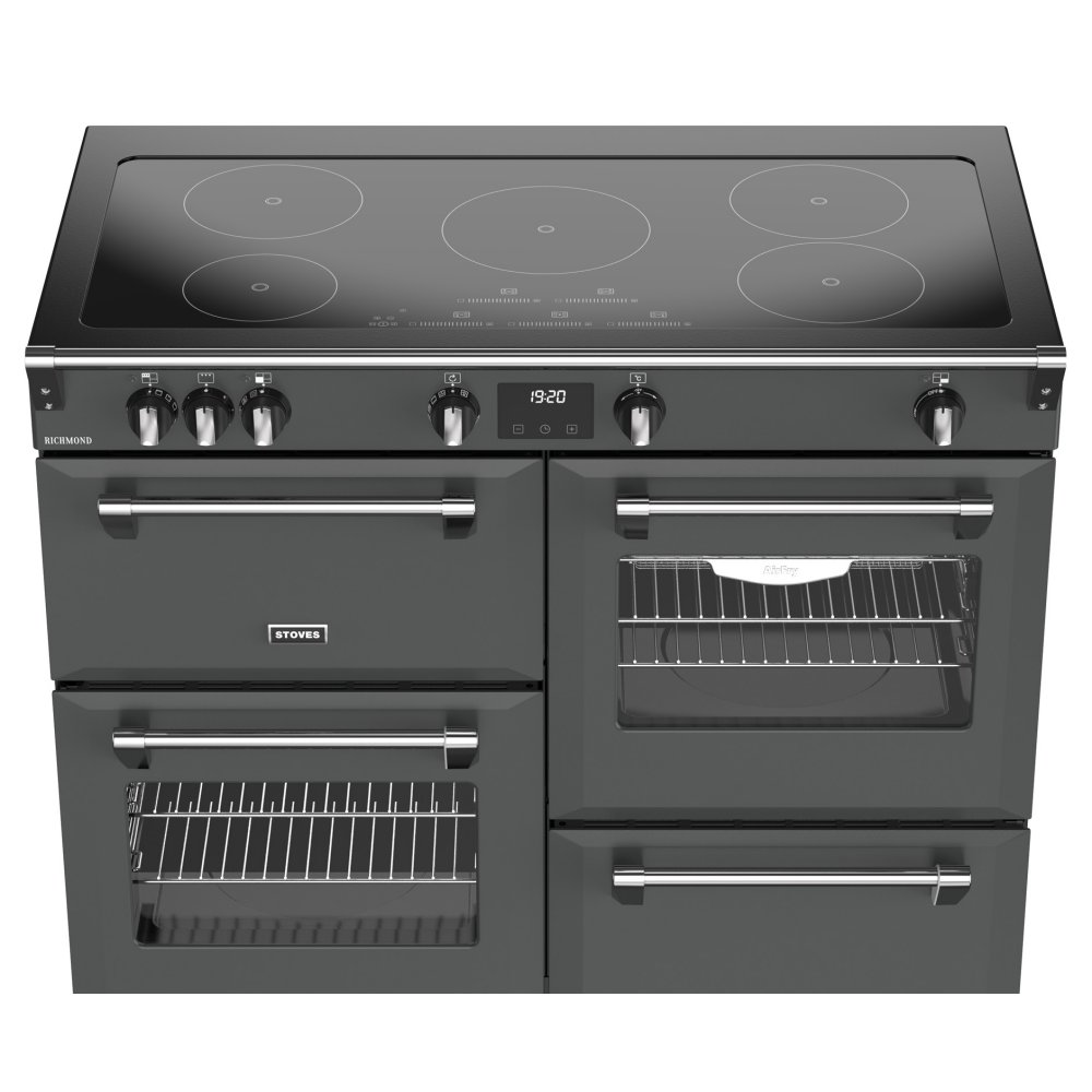 Stoves Richmond 110cm Induction Range Cooker 444411864 - Anthracite Stoves Richmond 110cm Induction Range Cooker 444411864 - Anthracite