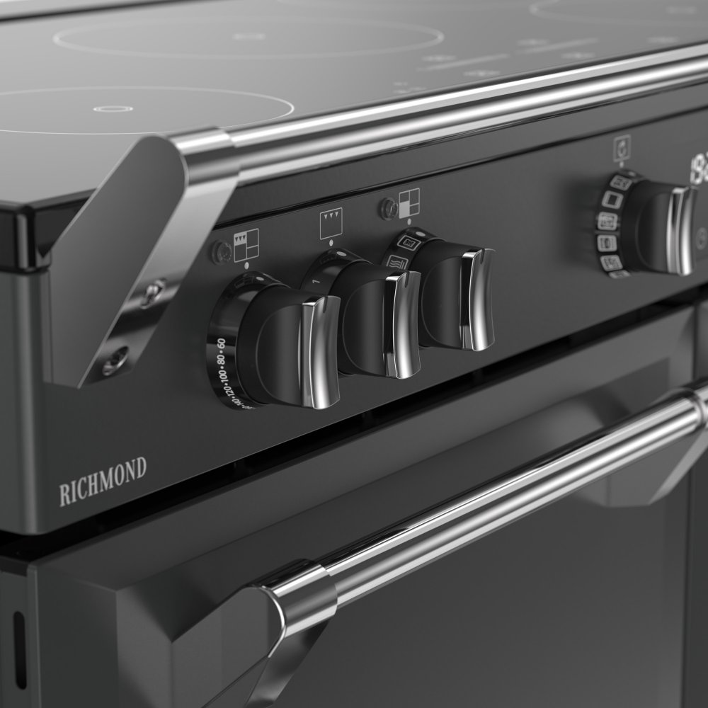 Stoves Richmond 110cm Induction Range Cooker 444411864 - Anthracite Stoves Richmond 110cm Induction Range Cooker 444411864 - Anthracite