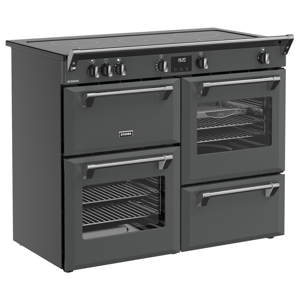 Stoves Richmond 110cm Induction Range Cooker 444411864 - Anthracite Stoves Richmond 110cm Induction Range Cooker 444411864 - Anthracite