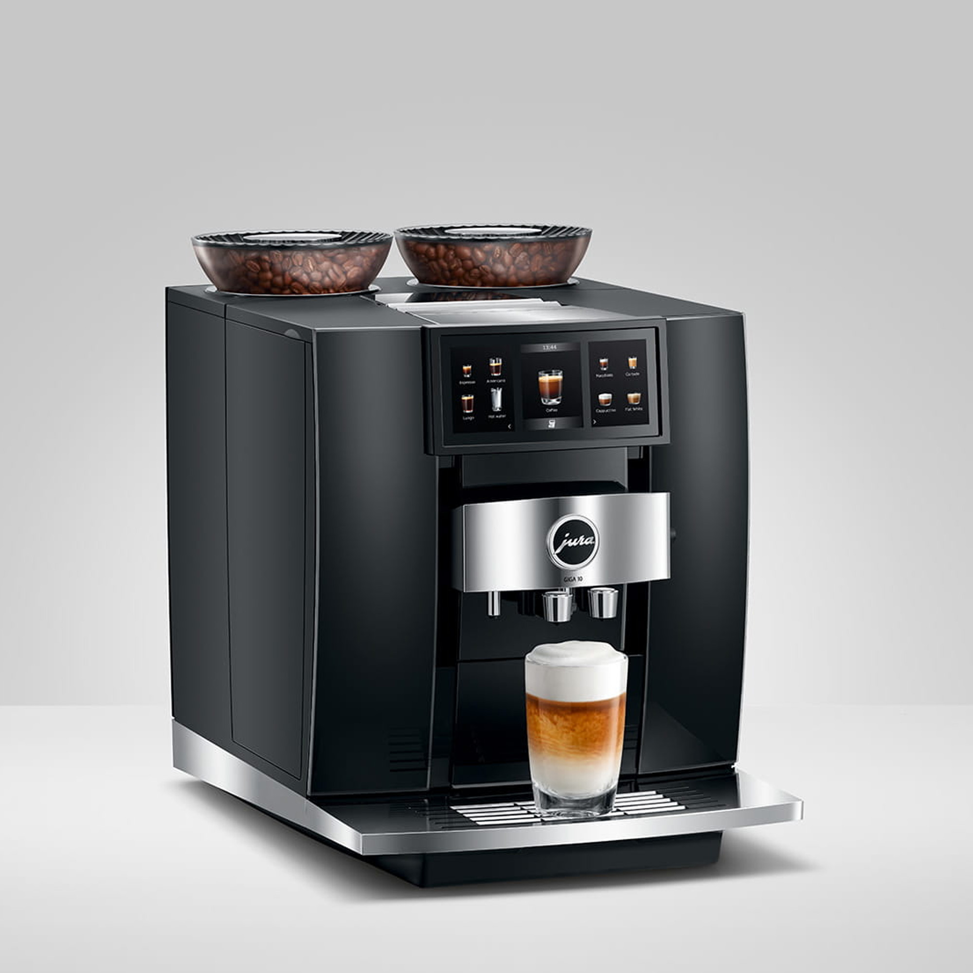 Jura GIGA 10 Freestanding Fully Automatic Coffee Machine 15478 - Diamond Black Jura GIGA 10 Freestanding Fully Automatic Coffee Machine 15478 - Diamond Black