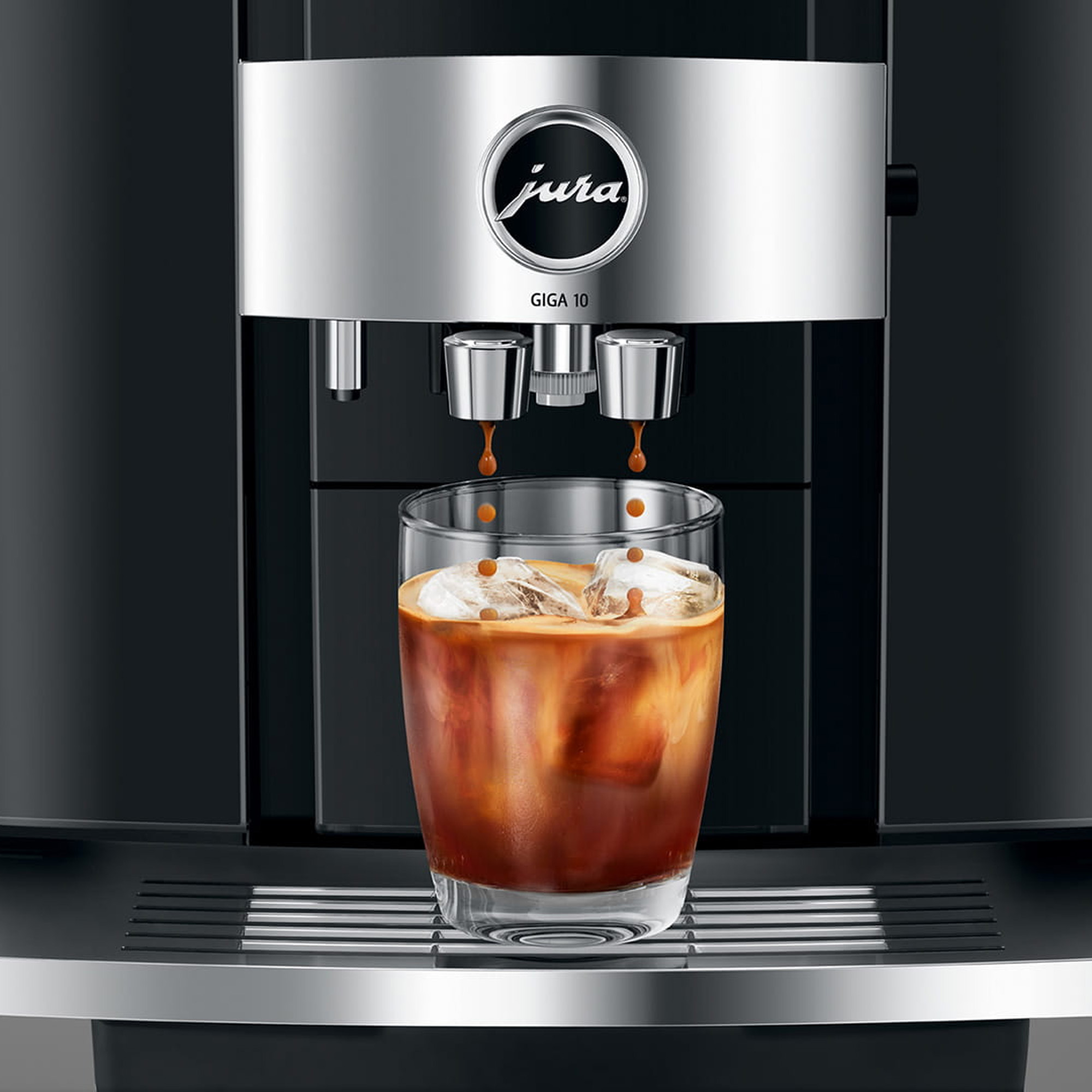 Jura GIGA 10 Freestanding Fully Automatic Coffee Machine 15478 - Diamond Black Jura GIGA 10 Freestanding Fully Automatic Coffee Machine 15478 - Diamond Black