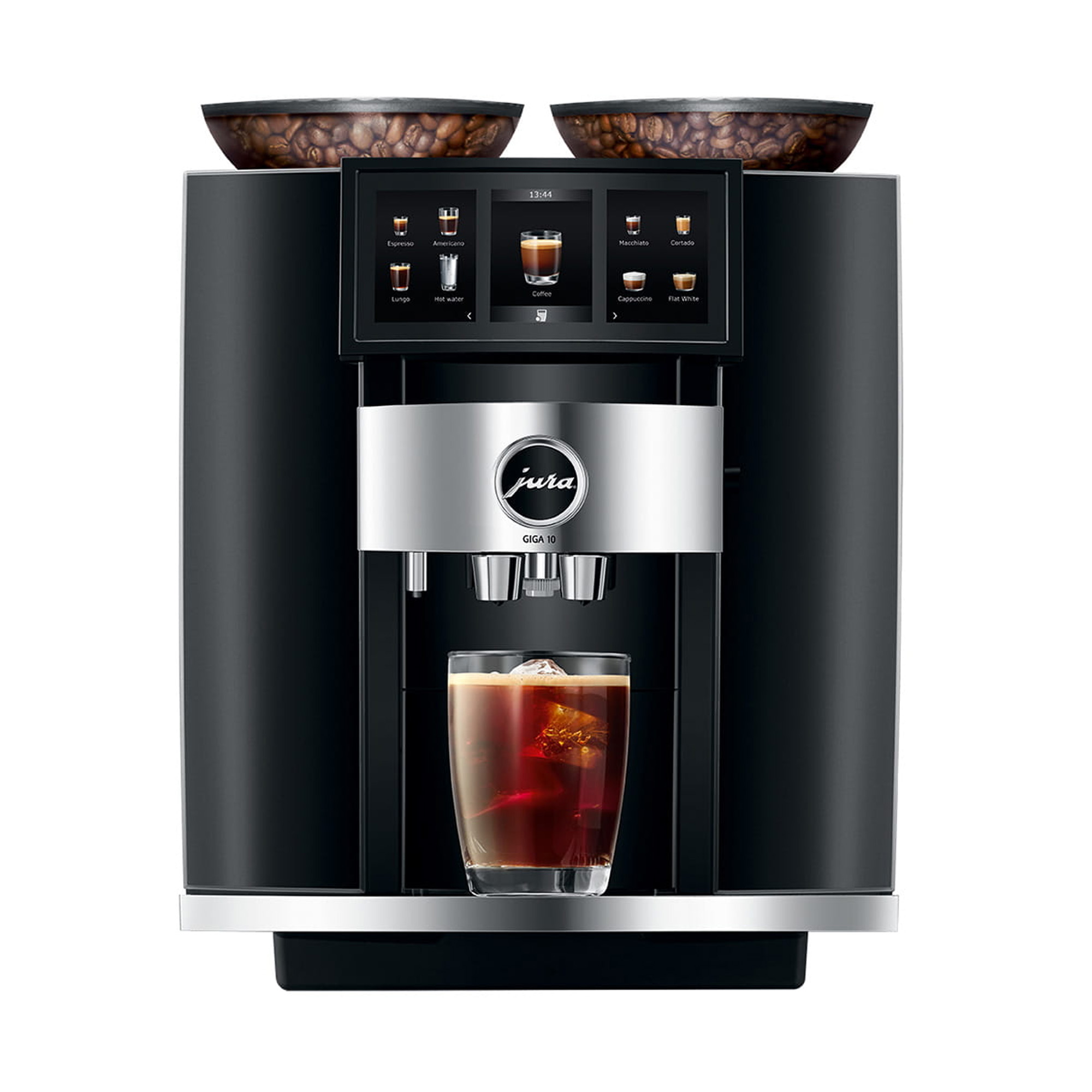 Jura GIGA 10 Freestanding Fully Automatic Coffee Machine 15478 - Diamond Black