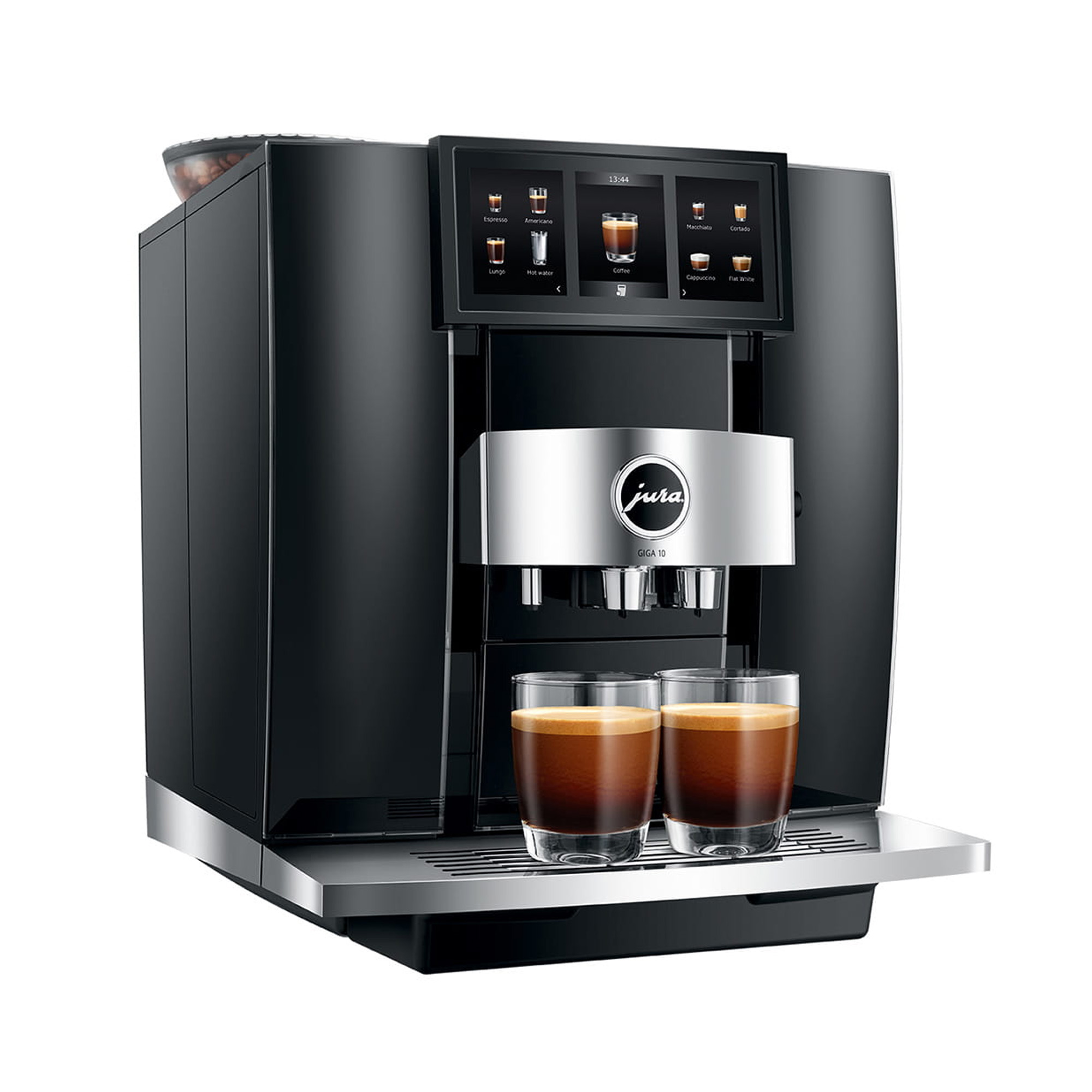 Jura GIGA 10 Freestanding Fully Automatic Coffee Machine 15478 - Diamond Black Jura GIGA 10 Freestanding Fully Automatic Coffee Machine 15478 - Diamond Black