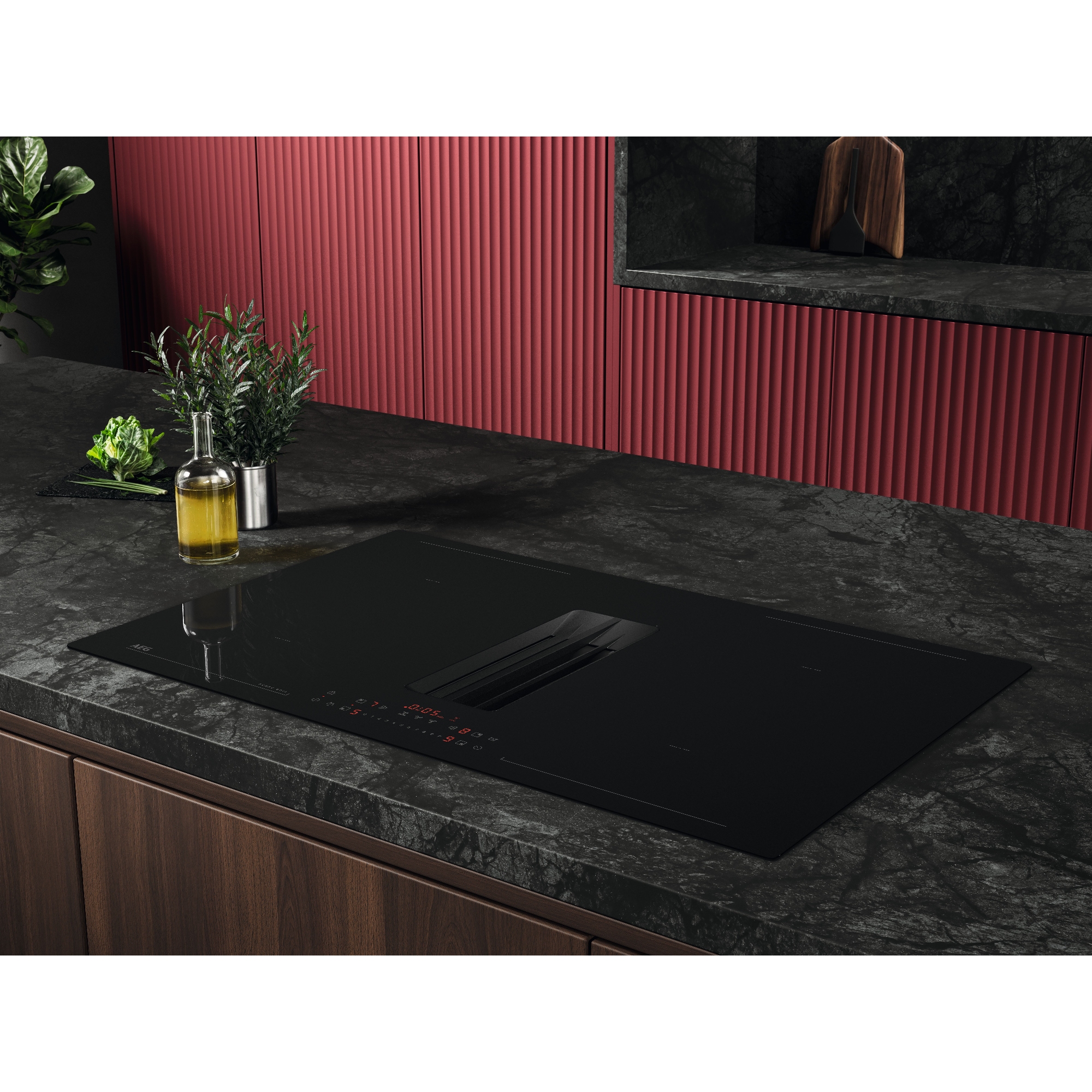 AEG Series 7000 80cm Air Venting Induction Hob TT84CC13CB - Black AEG Series 7000 80cm Air Venting Induction Hob TT84CC13CB - Black