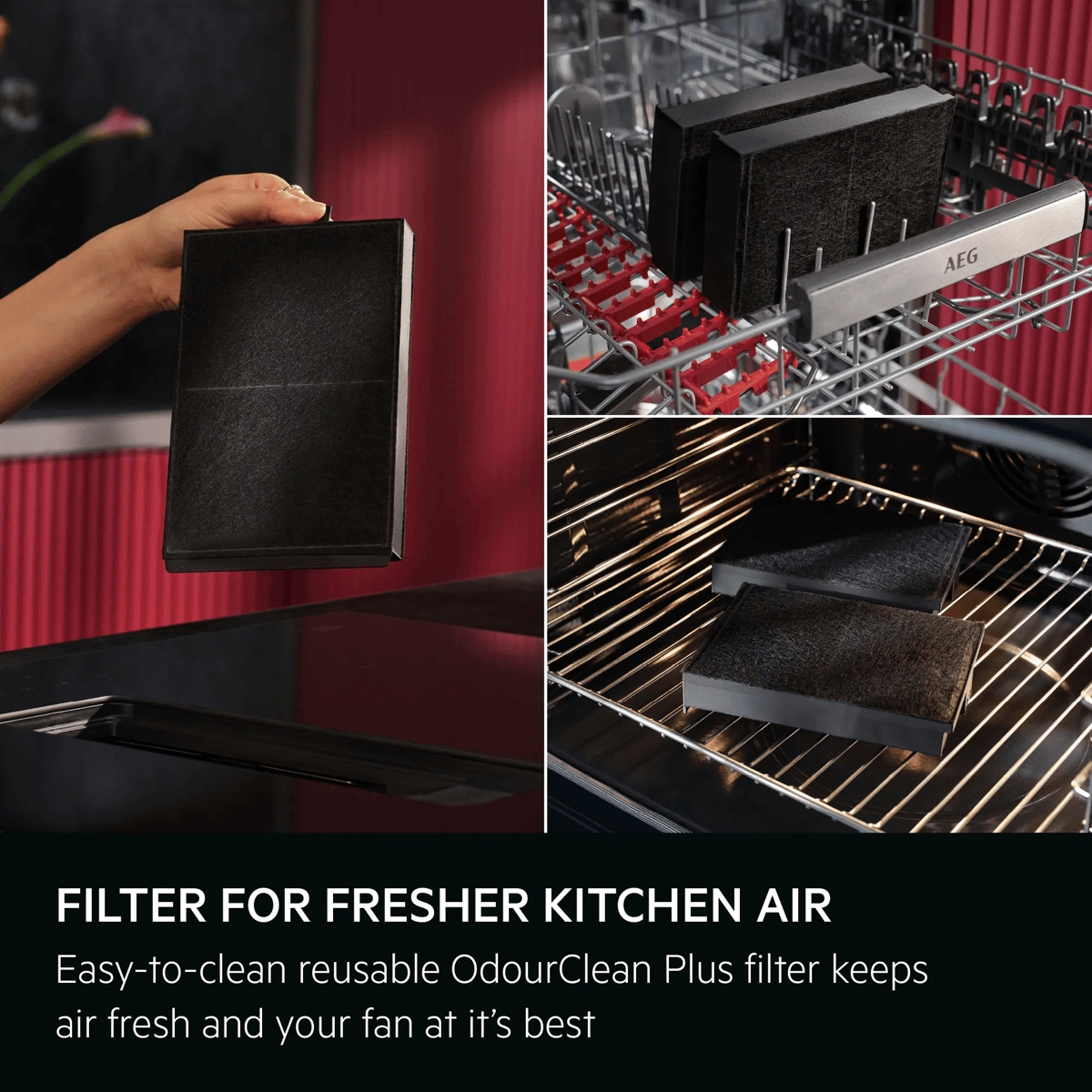 AEG Series 7000 80cm Air Venting Induction Hob TT84CC13CB - Black AEG Series 7000 80cm Air Venting Induction Hob TT84CC13CB - Black