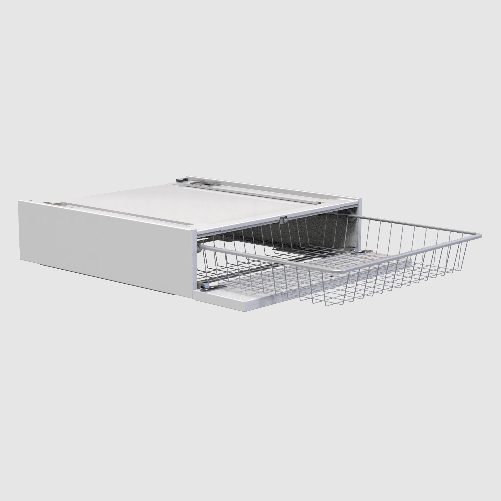 Asko Hidden Helper Pull-out Basket HB150W - White