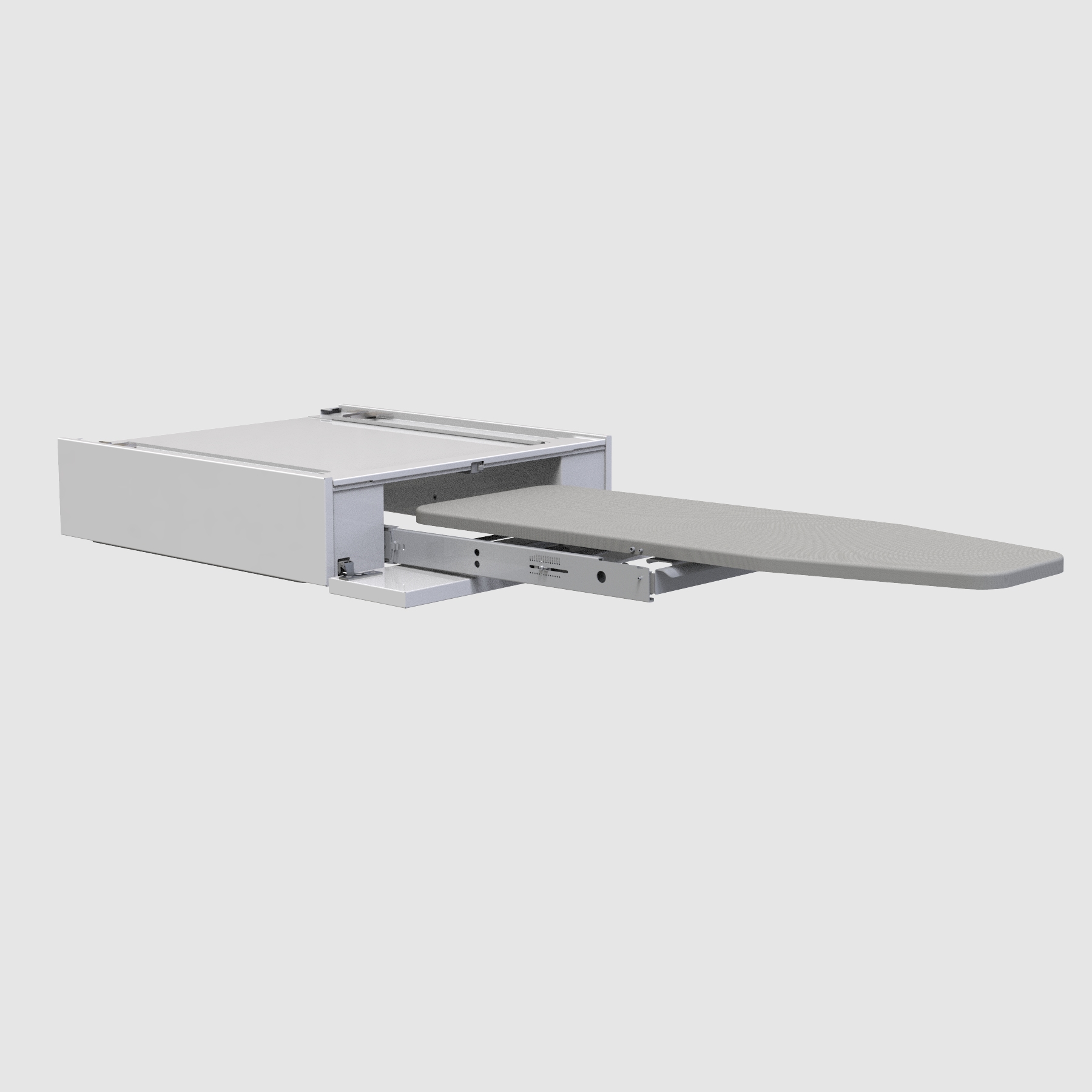 Asko Hidden Helper Pull-out Ironing Board HI150W - White