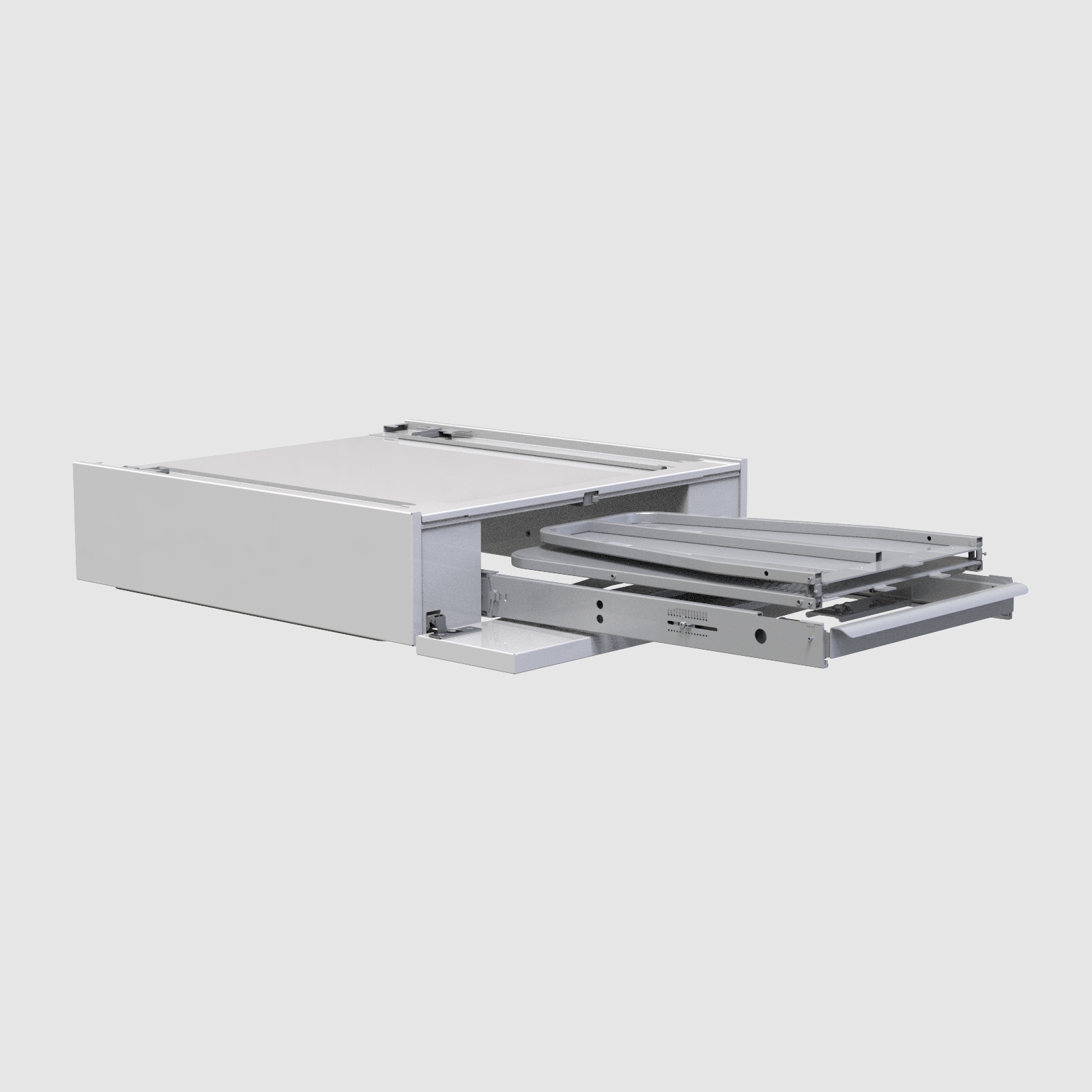 Asko Hidden Helper Pull-out Ironing Board HI150W - White Asko Hidden Helper Pull-out Ironing Board HI150W - White
