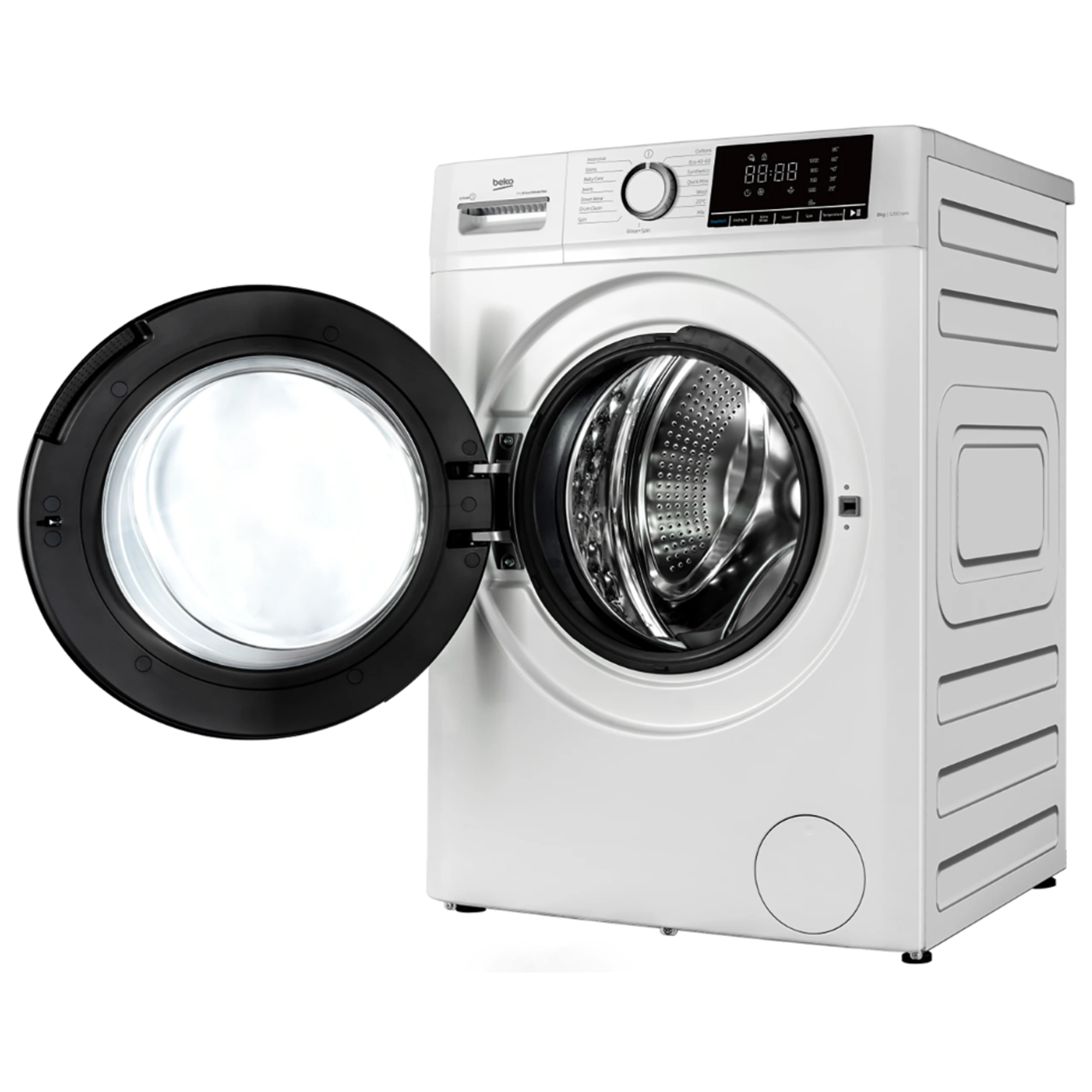 Beko 8kg Freestanding Washing Machine 1200rpm BWC8121W - White Beko 8kg Freestanding Washing Machine 1200rpm BWC8121W - White