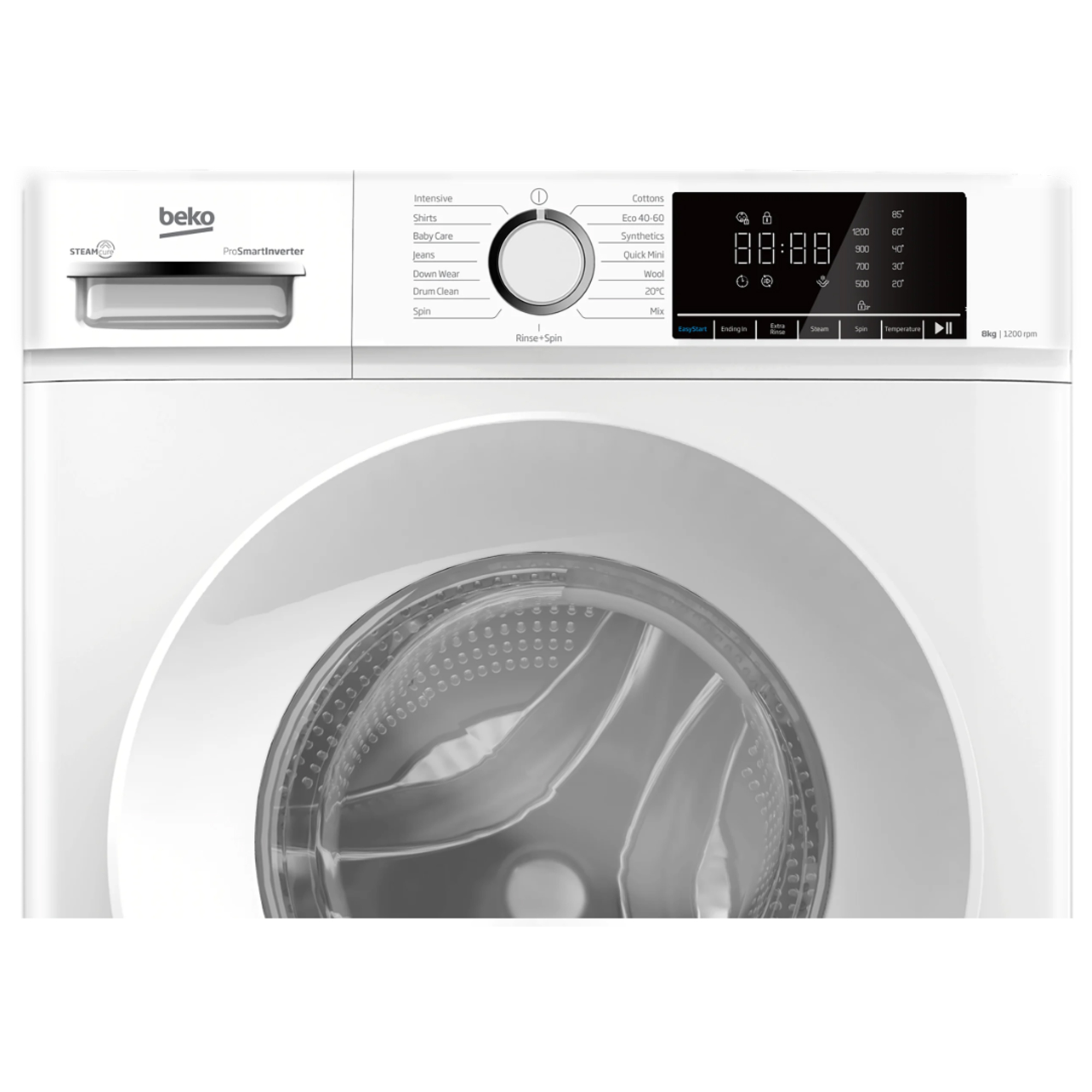 Beko 8kg Freestanding Washing Machine 1200rpm BWC8121W - White Beko 8kg Freestanding Washing Machine 1200rpm BWC8121W - White