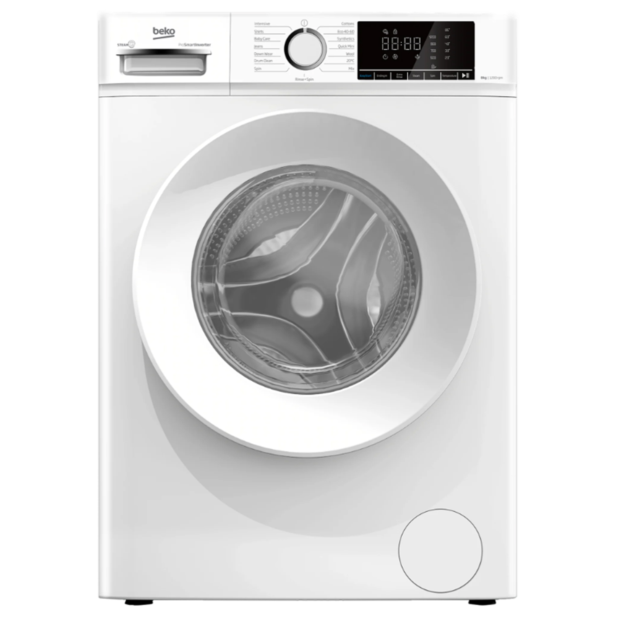 Beko 8kg Freestanding Washing Machine 1200rpm BWC8121W - White