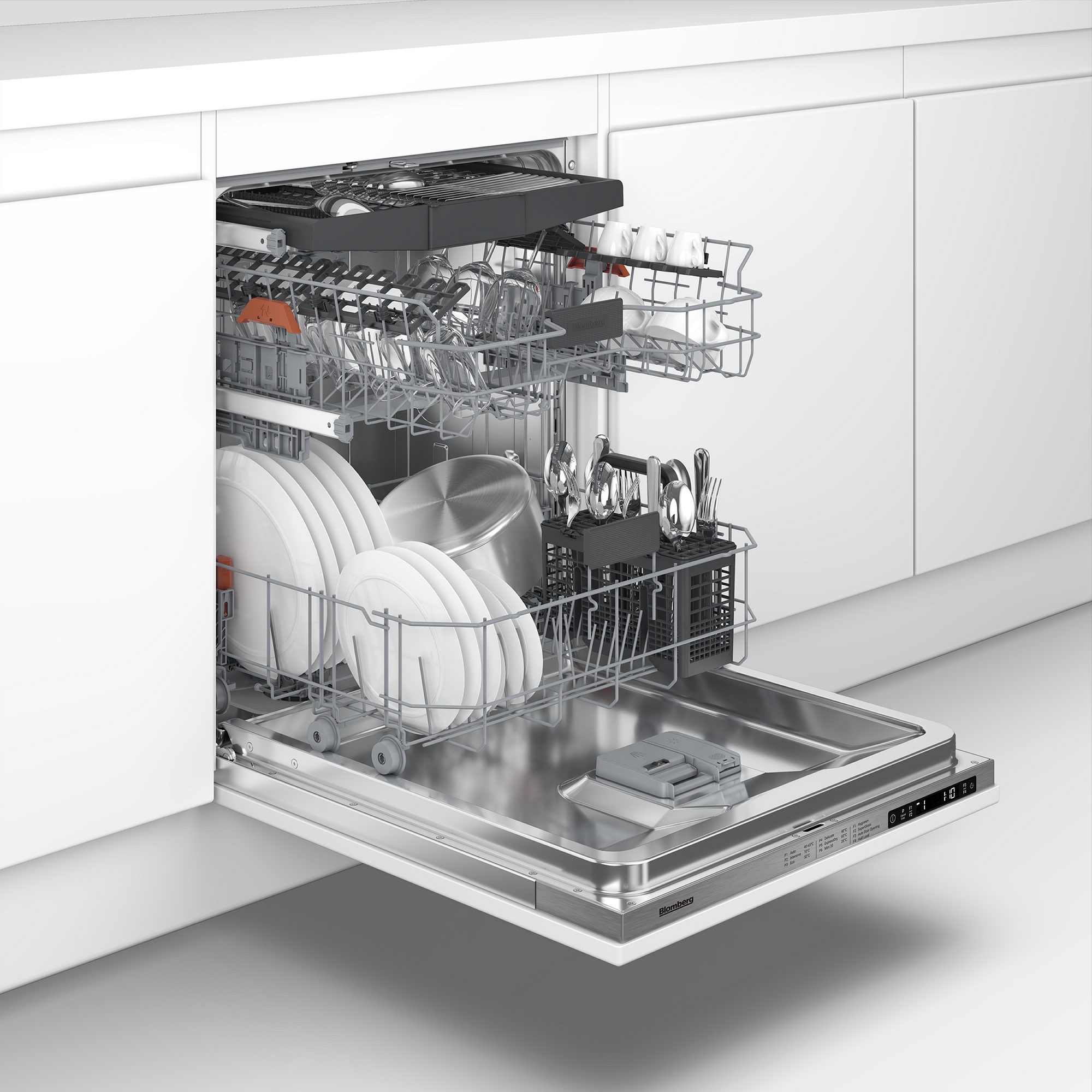Blomberg 60cm Integrated Dishwasher with Hygiene+ LDV52420 Blomberg 60cm Integrated Dishwasher with Hygiene+ LDV52420