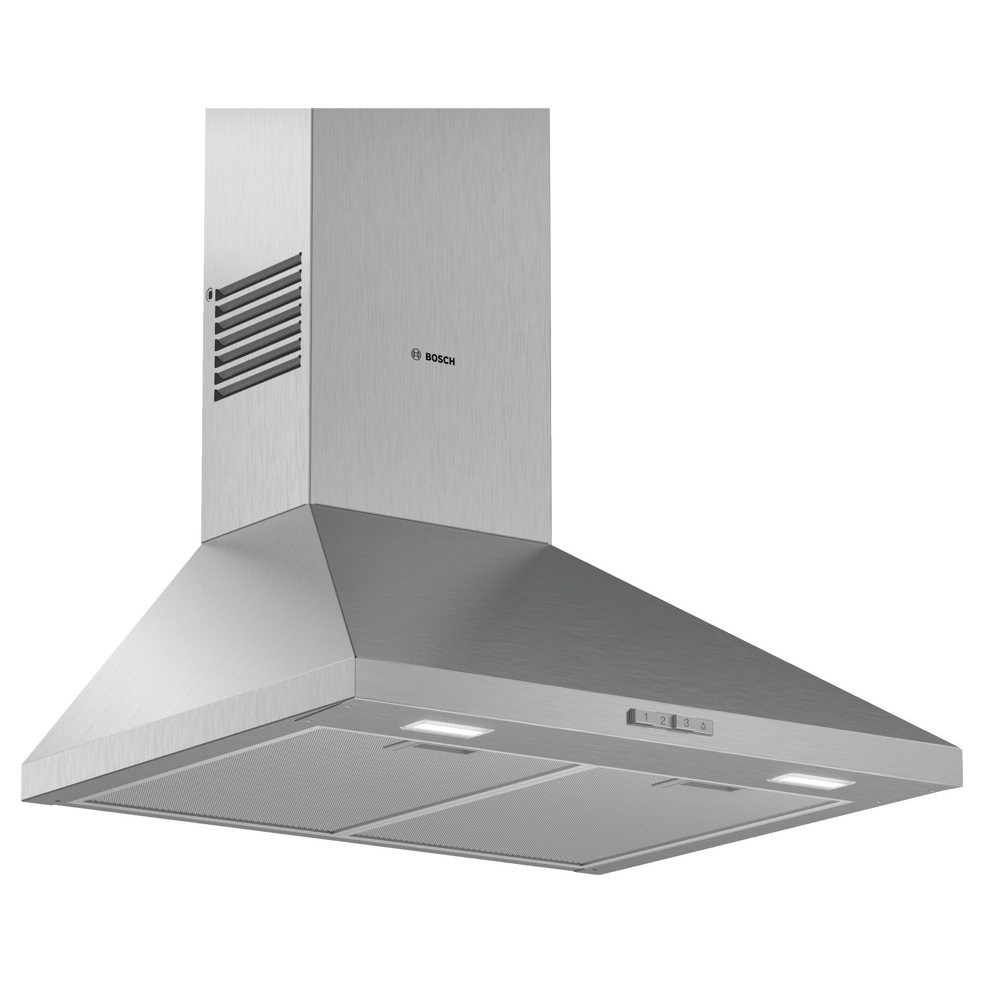 Bosch Series 2 60cm Chimney Hood DWP64BC50B - STAINLESS STEEL