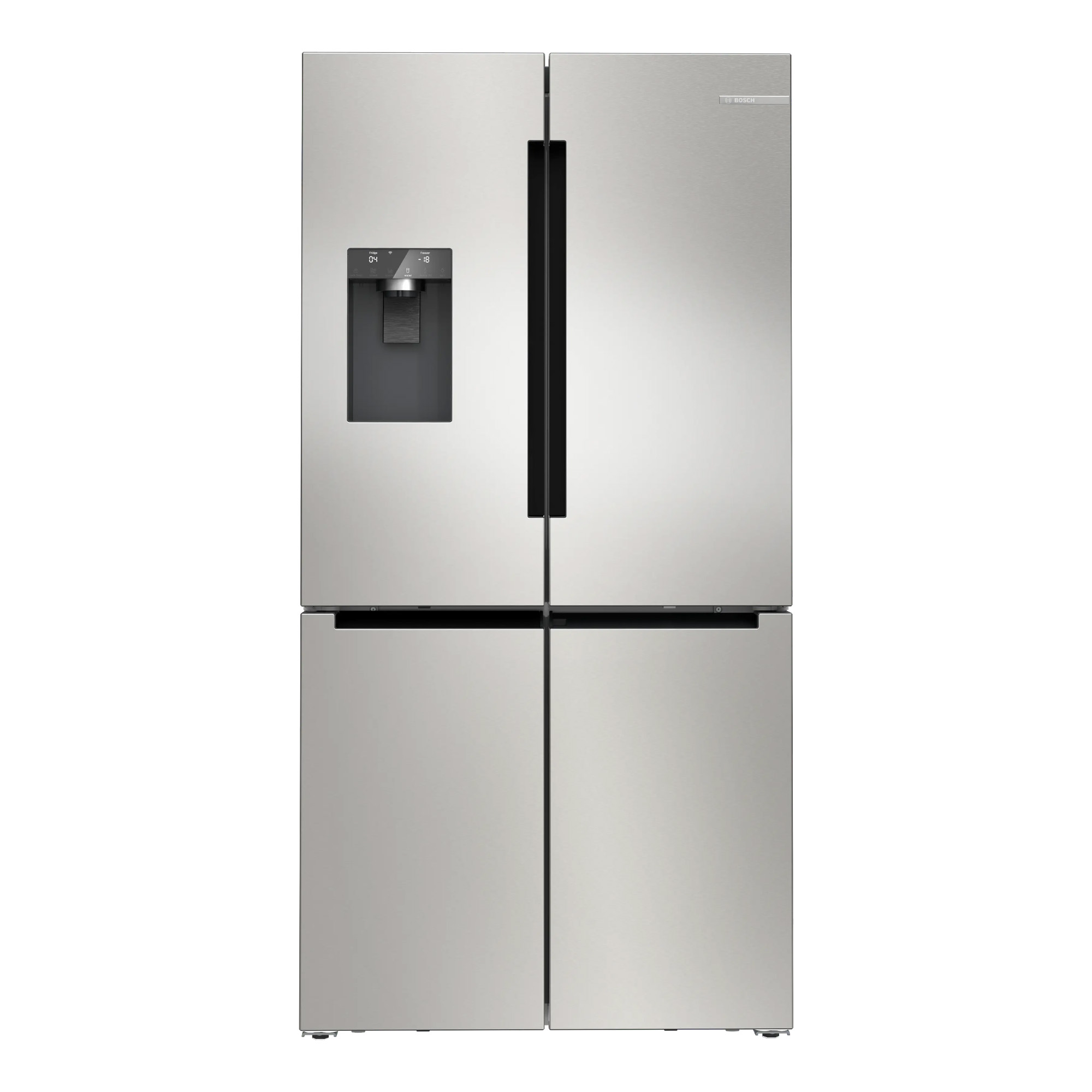 Bosch Series 6 Four Door Fridge Freezer Ice & Water KFD96APEAG - Stainless Steel