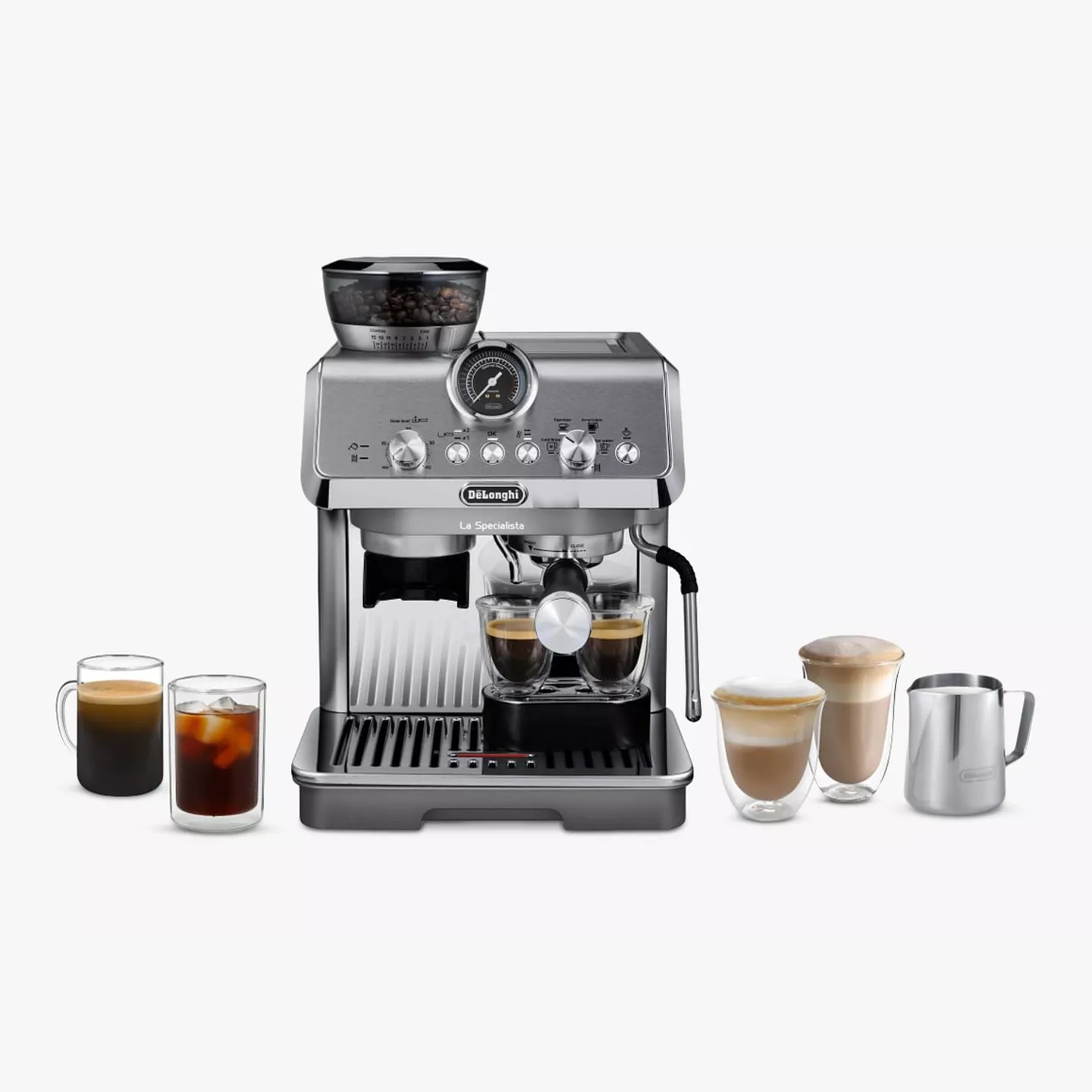 De'Longhi La Specialista Arte Evo Coffee Machine EC9255.M - Silver