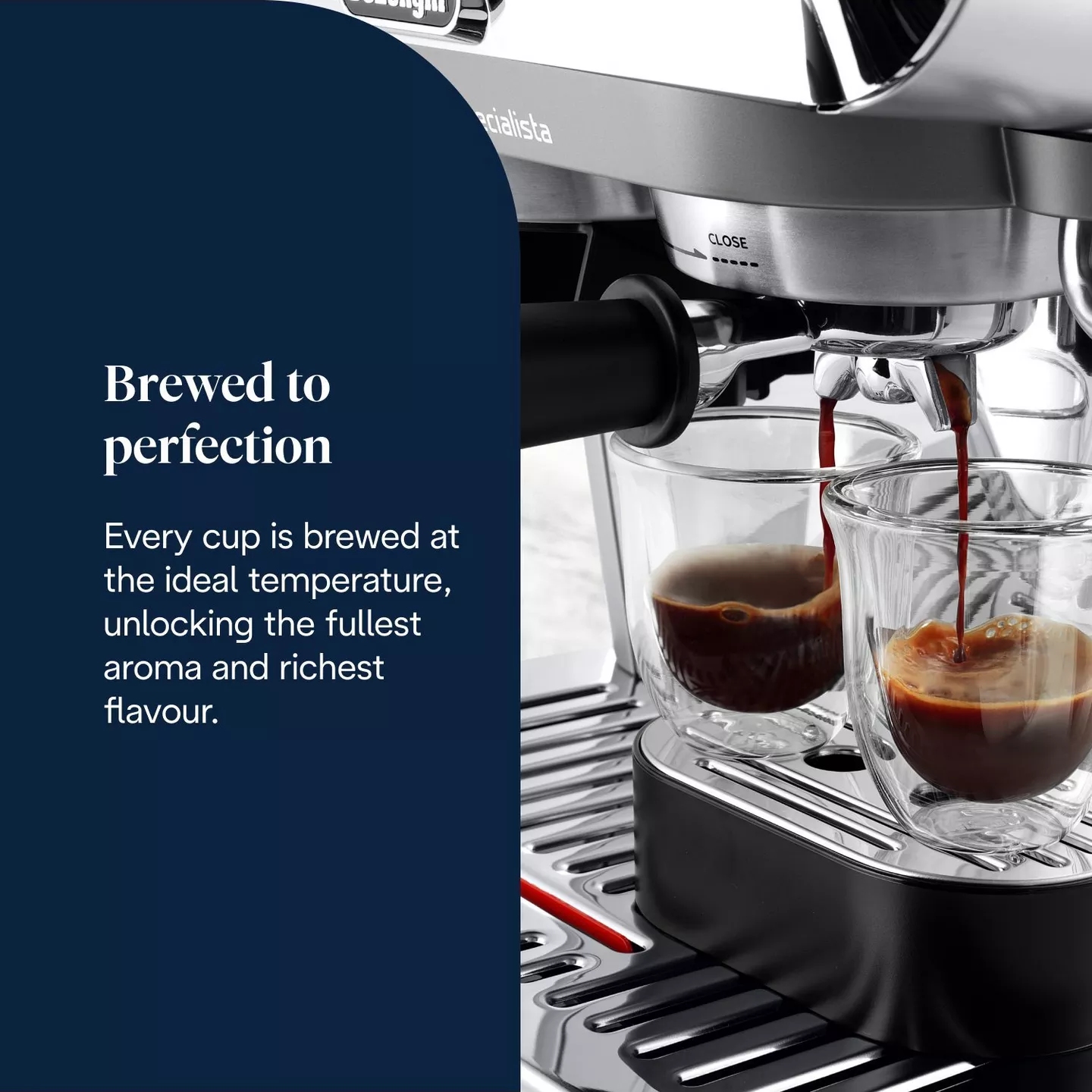 De'Longhi La Specialista Arte Evo Coffee Machine EC9255.M - Silver De'Longhi La Specialista Arte Evo Coffee Machine EC9255.M - Silver