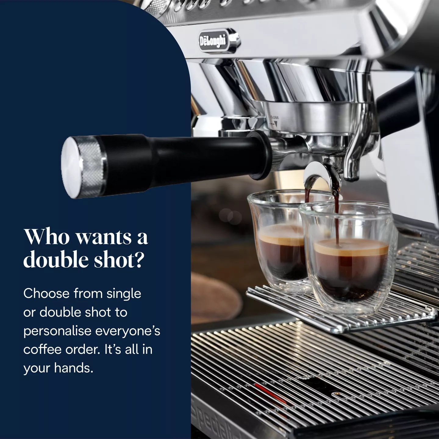 De'Longhi La Specialista Maestro Bean to Cup Coffee Machine EC9885.M - Silver De'Longhi La Specialista Maestro Bean to Cup Coffee Machine EC9885.M - Silver