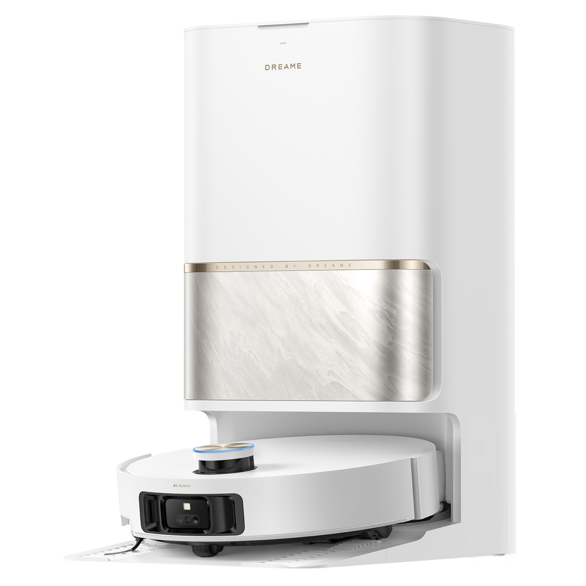 Dreame L60 Ultra Robot Vacuum Cleaner & Mop With Self-Cleaning and Auto-Empty RLL37CE0 - White
