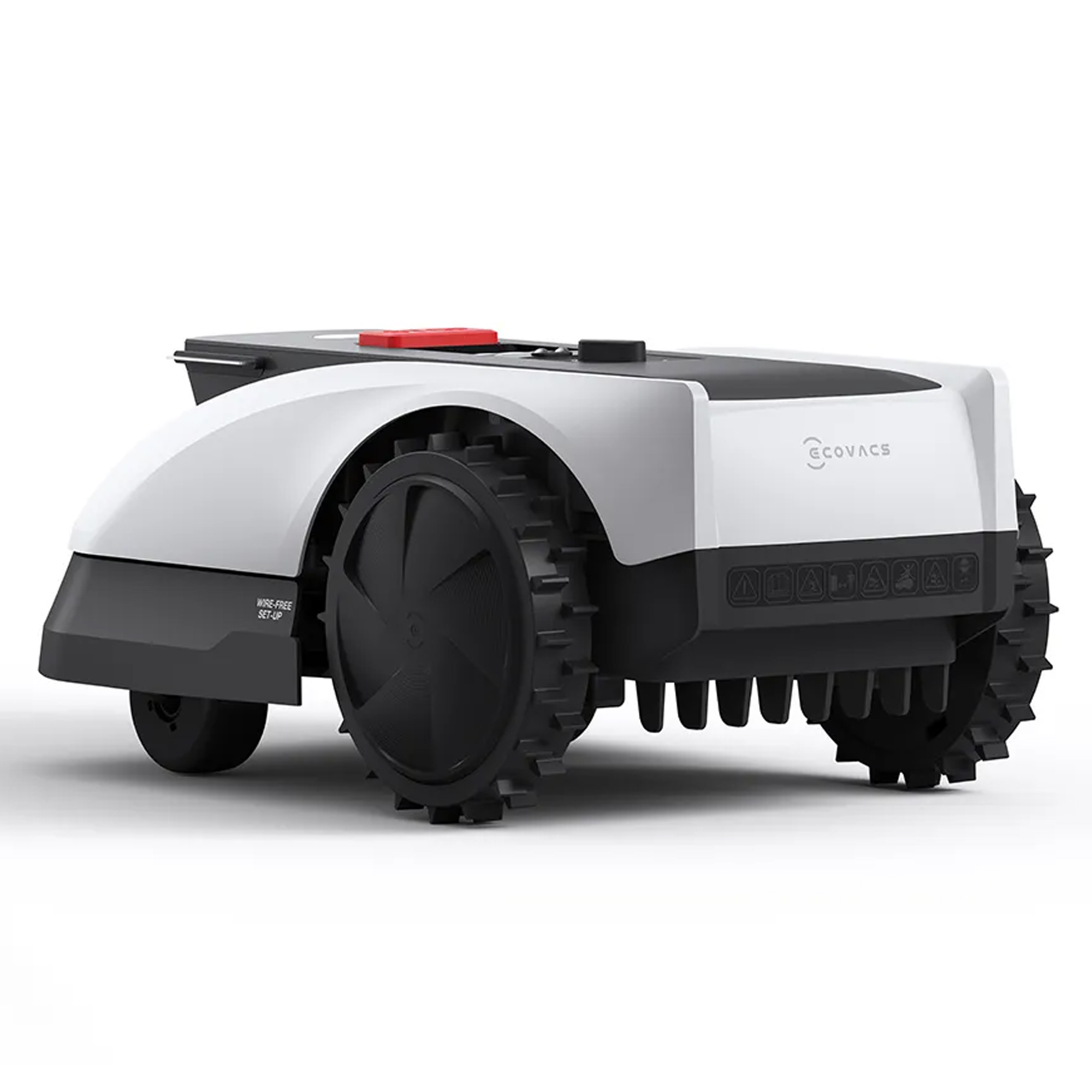 ECOVACS GOAT O800 RTK Robotic Lawn Mower 270-MR2452IO - Black/White ECOVACS GOAT O800 RTK Robotic Lawn Mower 270-MR2452IO - Black/White