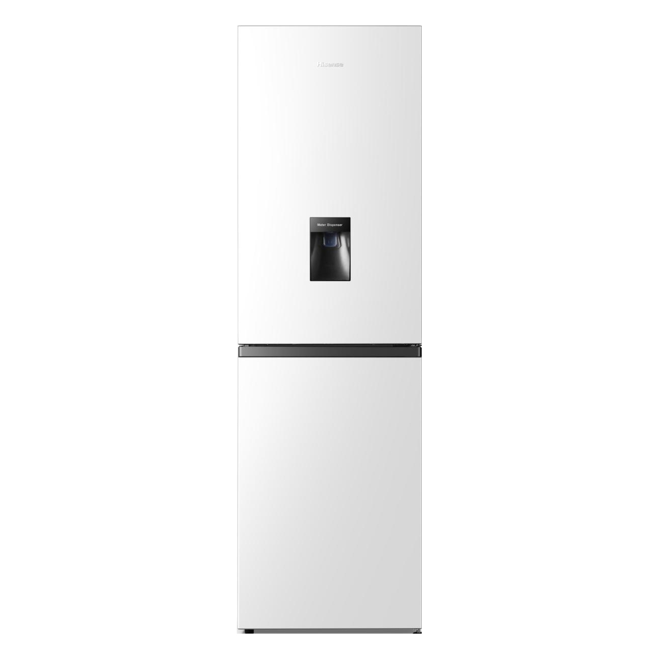 Hisense 55cm Frost Free Fridge Freezer with Water Dispenser RB327N4WWE - White