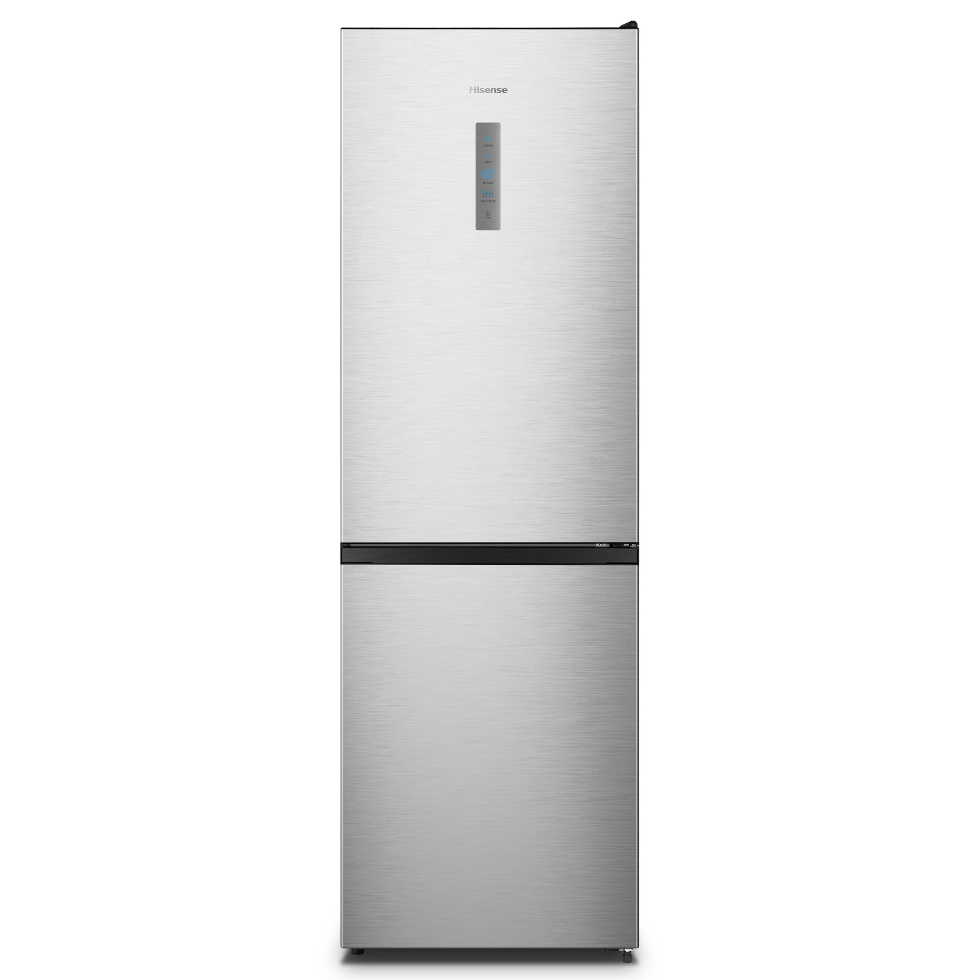 Hisense 60cm Frost Free Fridge Freezer RB395N4BCE - Stainless Steel