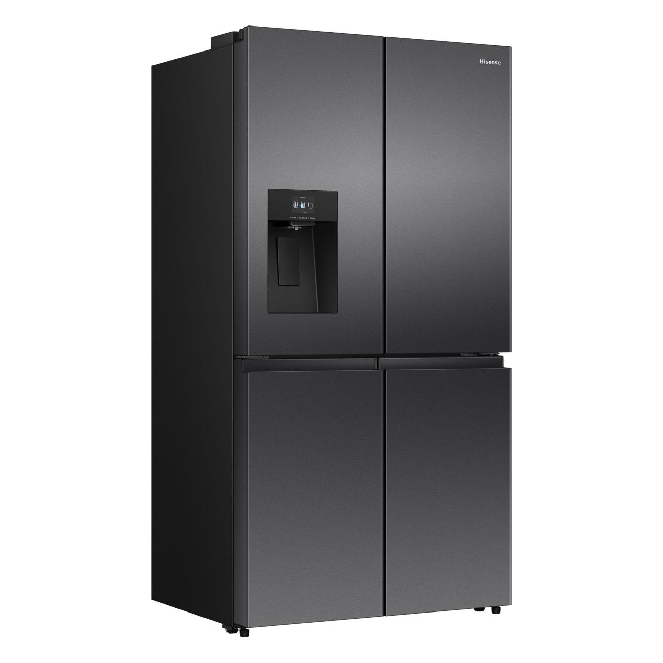 Hisense Four Door Fridge Freezer With Ice & Water RQ600P5SBE - Black Hisense Four Door Fridge Freezer With Ice & Water RQ600P5SBE - Black