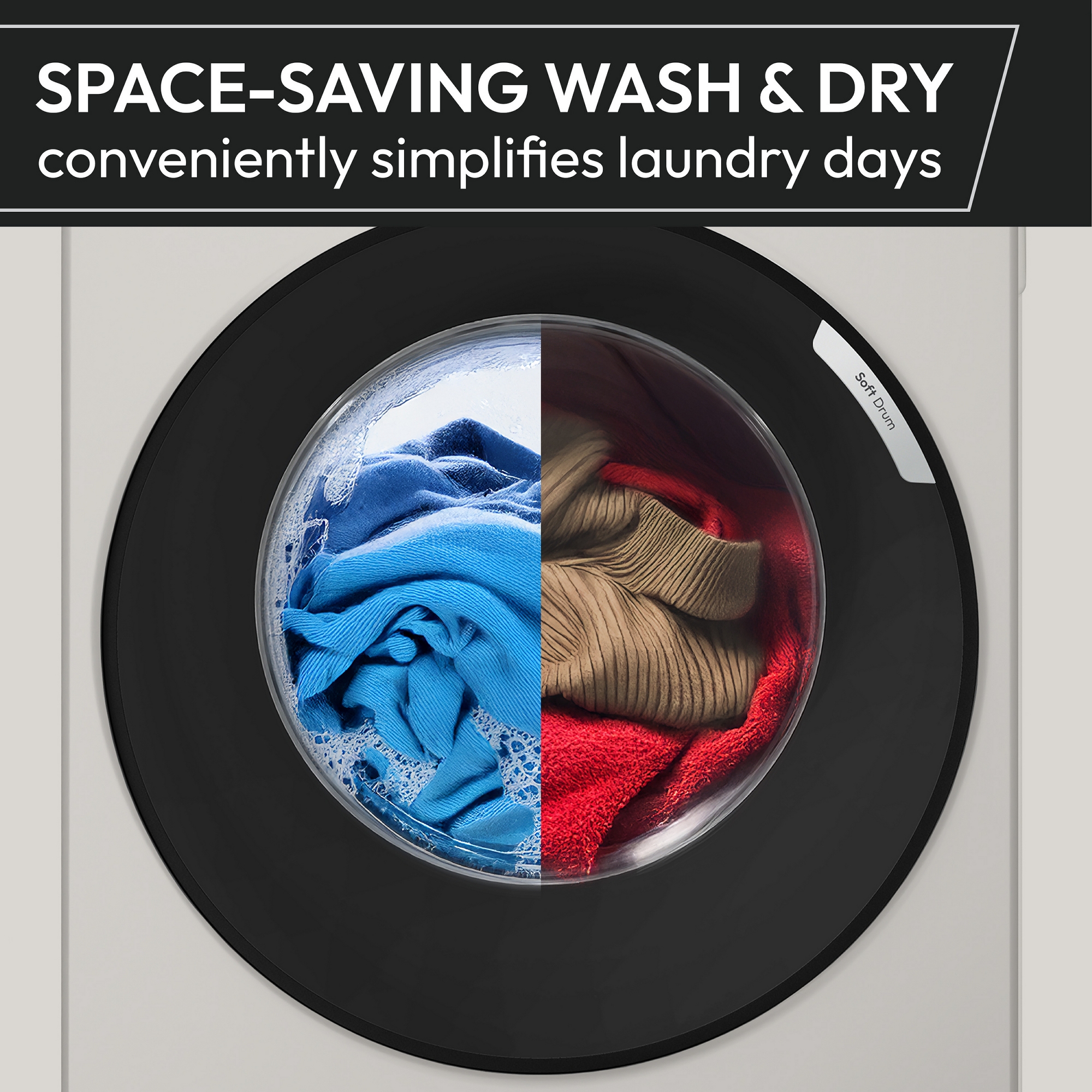 Hoover Series 3 8kg/5kg Washer Dryer HGWD 485S8C-80 - White Hoover Series 3 8kg/5kg Washer Dryer HGWD 485S8C-80 - White