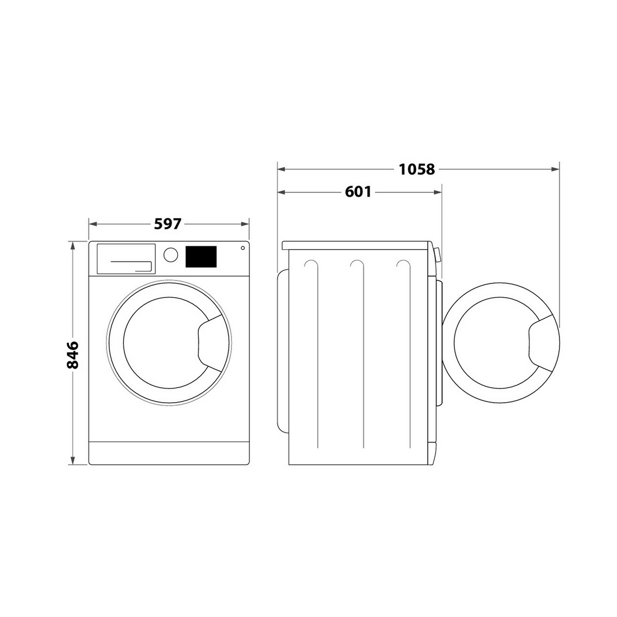 Hotpoint 9kg Condenser Tumble Dryer CHDC92WWGDUK - White Hotpoint 9kg Condenser Tumble Dryer CHDC92WWGDUK - White