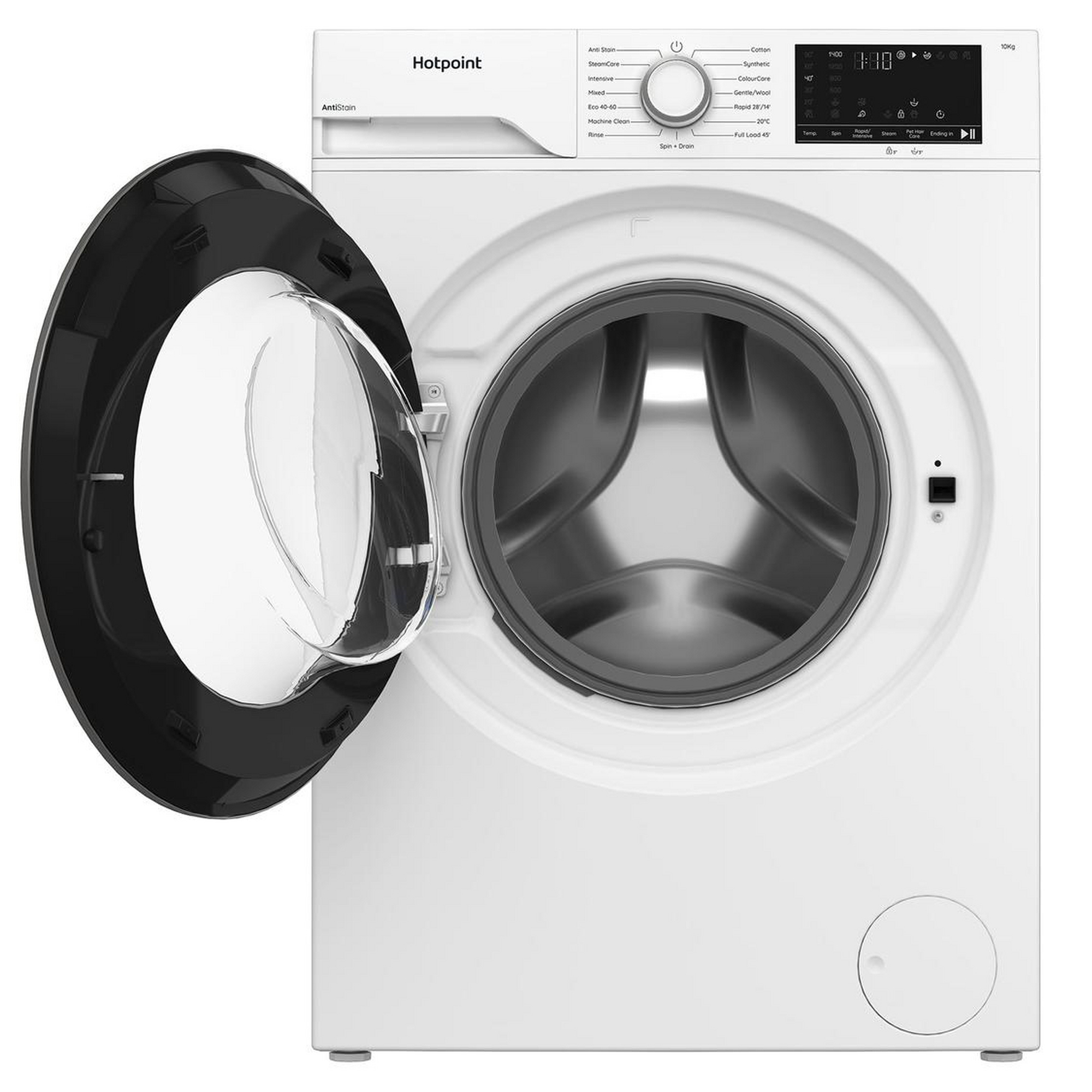 Hotpoint 10kg Freestanding Washing Machine 1400rpm H101ANTISTAIN - White Hotpoint 10kg Freestanding Washing Machine 1400rpm H101ANTISTAIN - White
