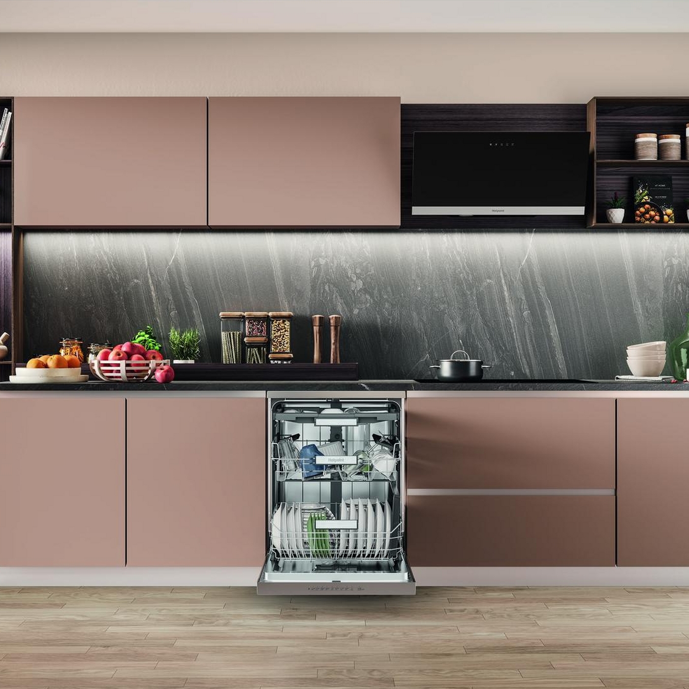 Hotpoint 60cm Freestanding Dishwasher H7F HP43 X UK - Inox Hotpoint 60cm Freestanding Dishwasher H7F HP43 X UK - Inox