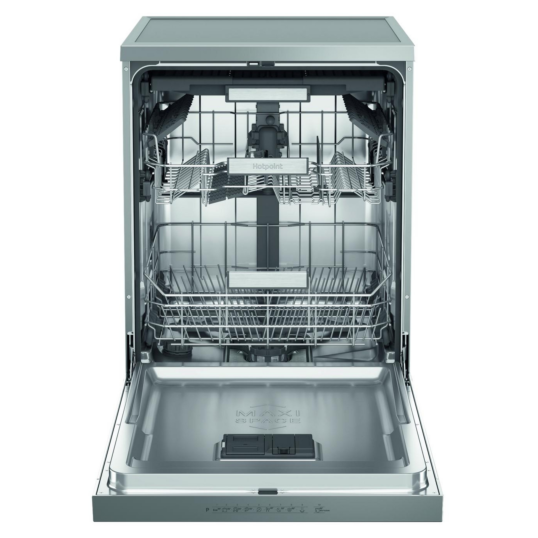 Hotpoint 60cm Freestanding Dishwasher H7F HP43 X UK - Inox Hotpoint 60cm Freestanding Dishwasher H7F HP43 X UK - Inox