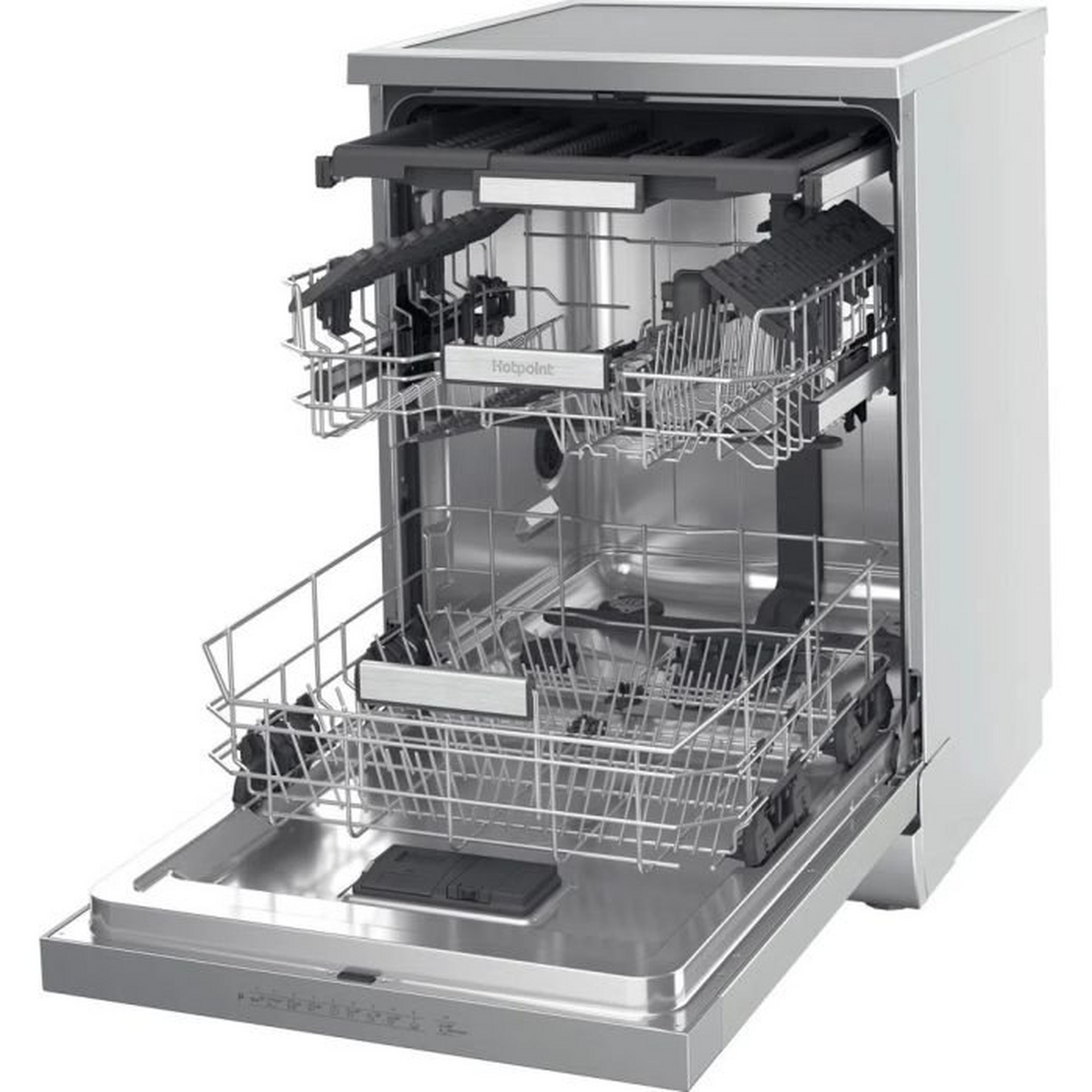 Hotpoint 60cm Freestanding Dishwasher H7F HP43 X UK - Inox Hotpoint 60cm Freestanding Dishwasher H7F HP43 X UK - Inox