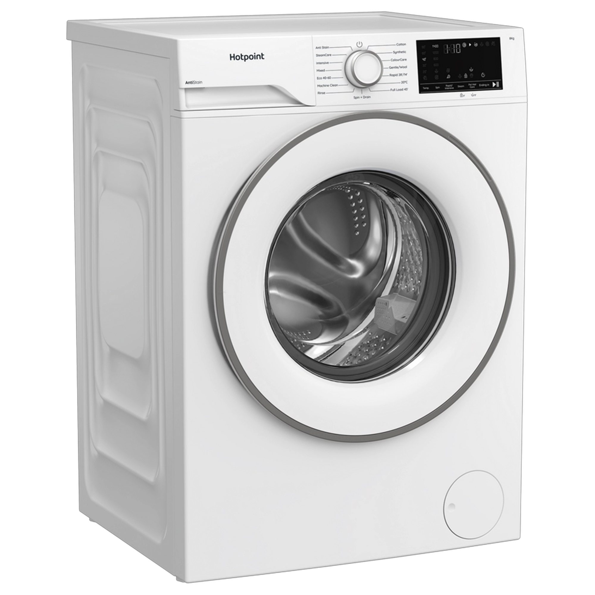 Hotpoint 8kg Freestanding Washing Machine 1400rpm HEV841WUK - White Hotpoint 8kg Freestanding Washing Machine 1400rpm HEV841WUK - White