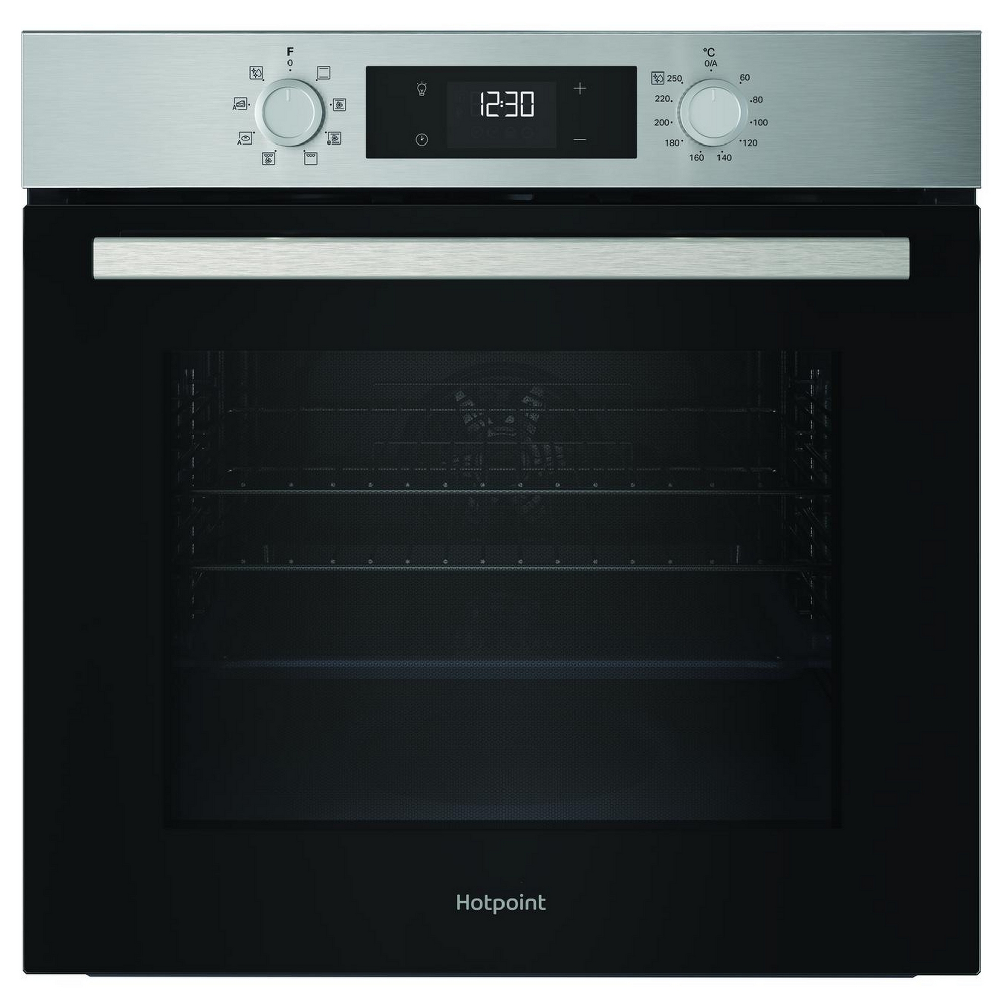 Hotpoint 60cm Built In Multifunction Single Oven HO255HXUK - Stainless Steel