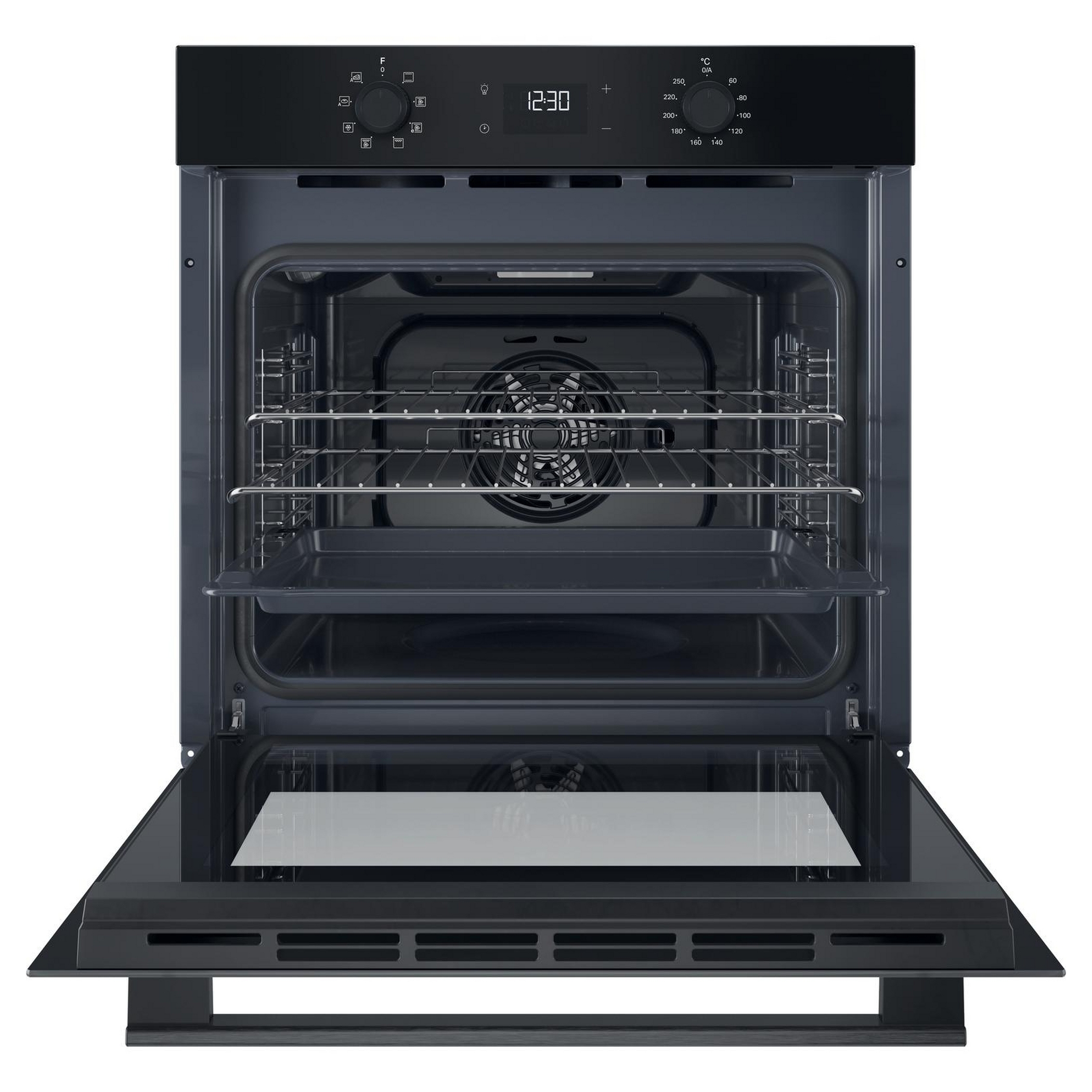 Hotpoint 60cm Built In Multifunction Single Oven HO455HBUK - Black Hotpoint 60cm Built In Multifunction Single Oven HO455HBUK - Black