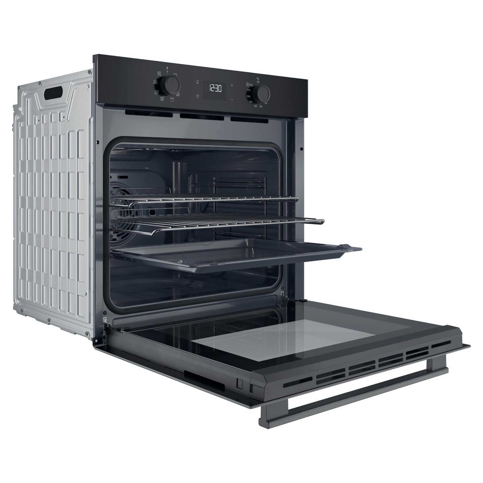 Hotpoint 60cm Built In Multifunction Single Oven HO455HBUK - Black Hotpoint 60cm Built In Multifunction Single Oven HO455HBUK - Black