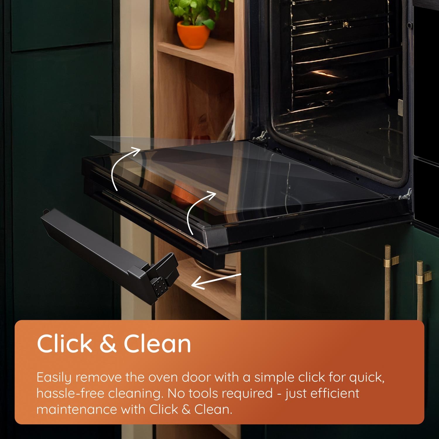Hotpoint 60cm Built In Multifunction Single Oven HO455HBUK - Black Hotpoint 60cm Built In Multifunction Single Oven HO455HBUK - Black