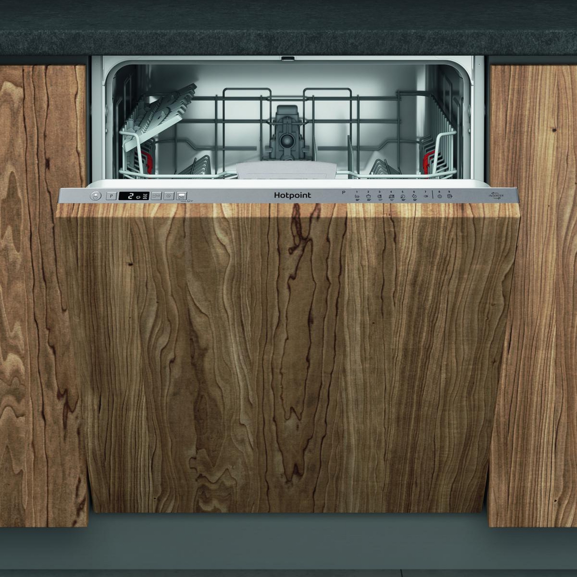 Hotpoint 60cm Fully Integrated Dishwasher HP2IFC14BN6UK