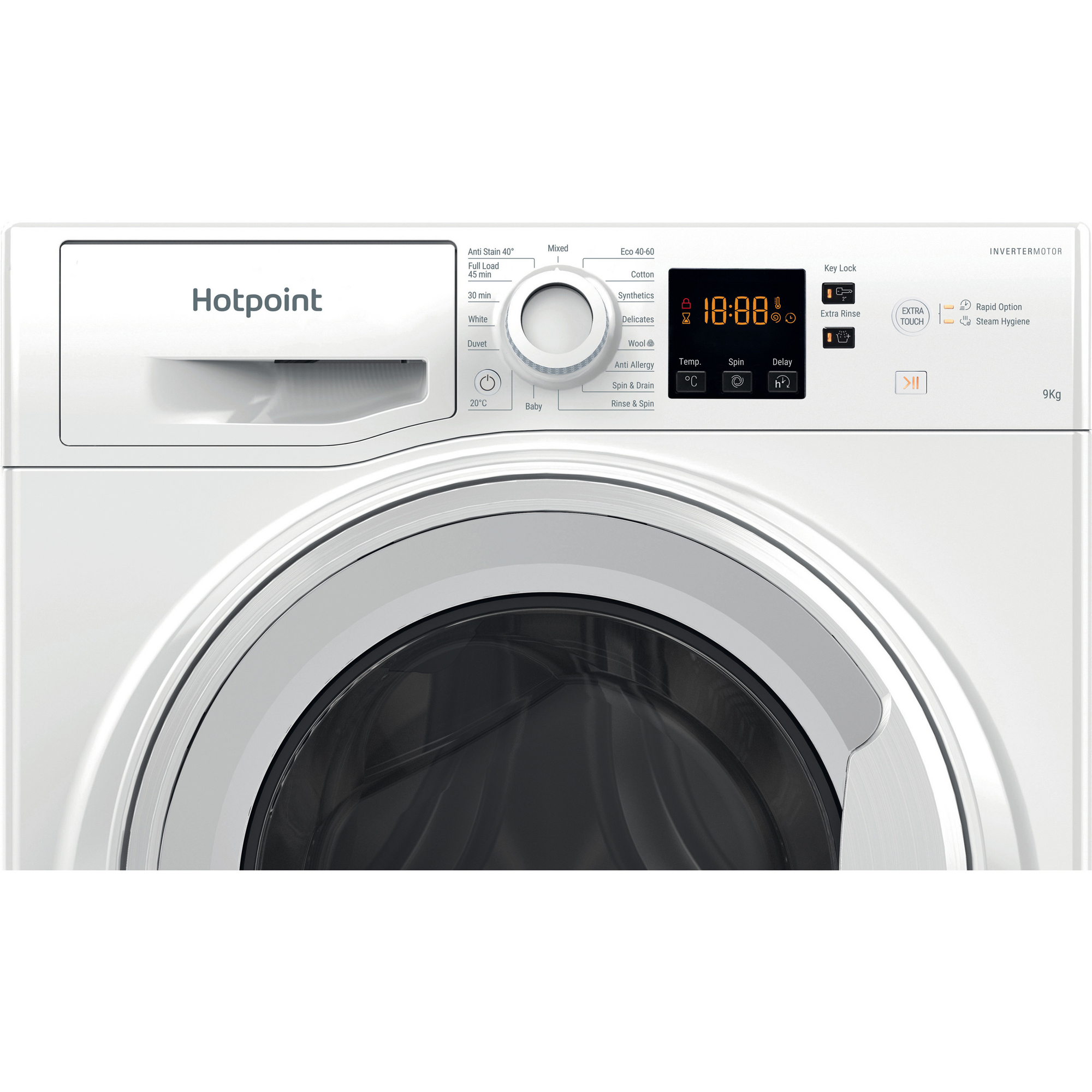 Hotpoint 9kg Freestanding Washing Machine 1400rpm NSWF946WUK - White Hotpoint 9kg Freestanding Washing Machine 1400rpm NSWF946WUK - White